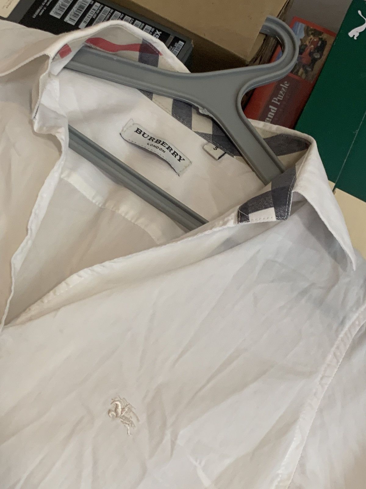 Burberry × Vintage Burberry shirt vintage luxury Size S / US 4 / IT 40 - 2 Thumbnail
