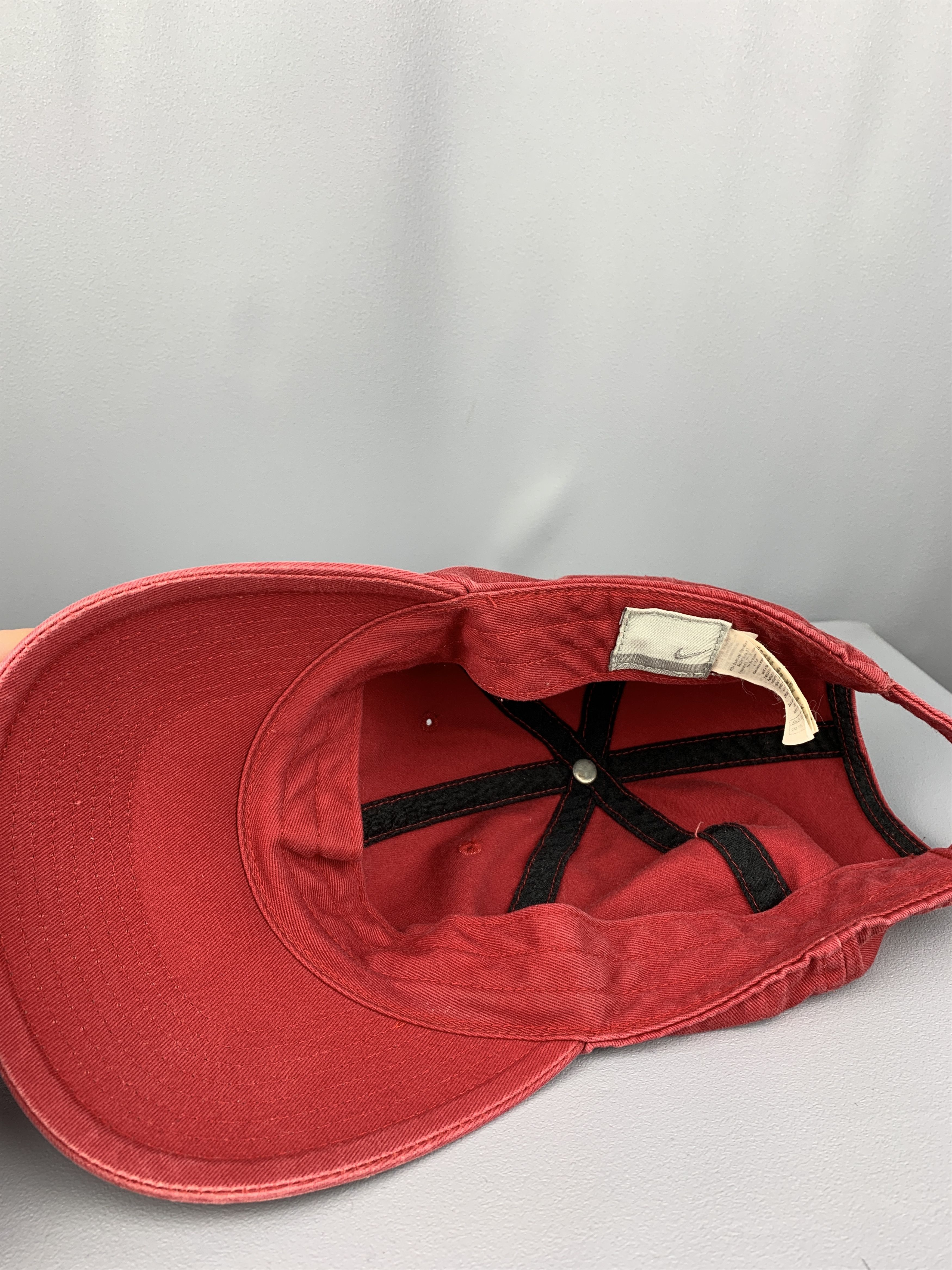 Nike × Vintage 90s Nike Cap Swoosh Logo Trucker Dad Hat Size ONE SIZE - 4 Thumbnail