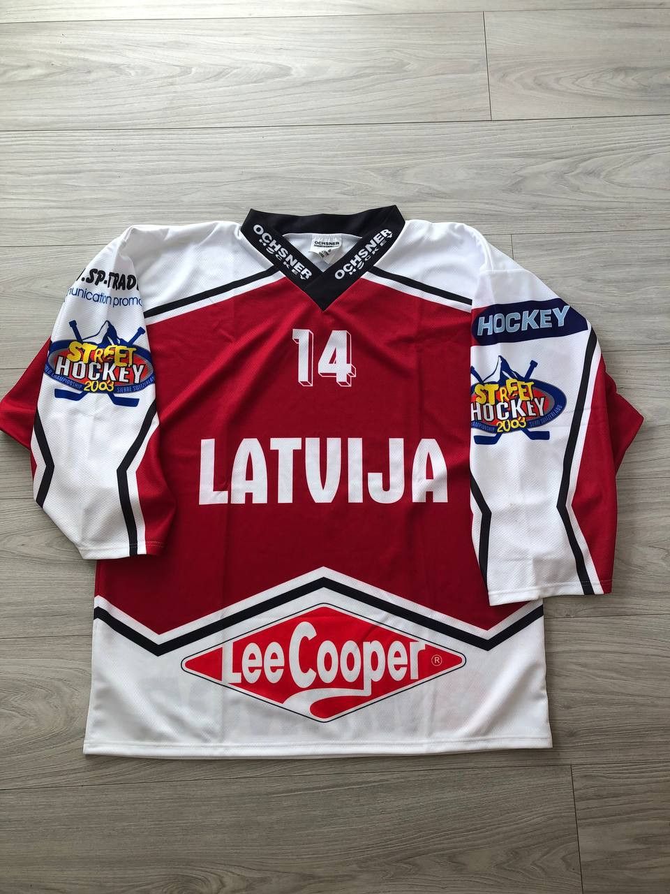NHL Team Latvia Latvija Ice Hockey Jersey Size US L / EU 52-54 / 3 - 1 Thumbnail