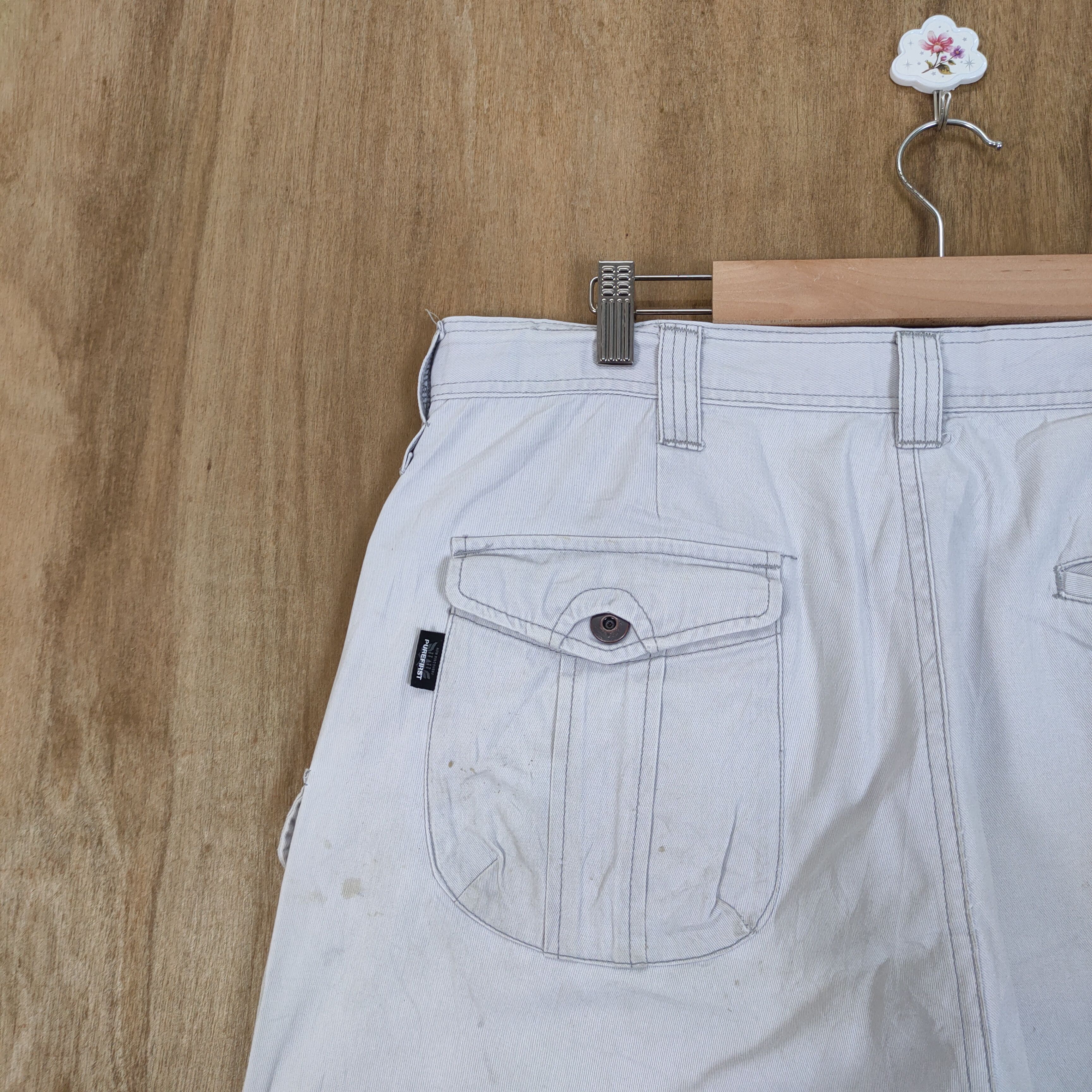 Japanese Brand JAPANESE BRAND DOUBLE KNEE FADED WORKWEAR CARGO PANTS Size US 36 / EU 52 - 11 Thumbnail