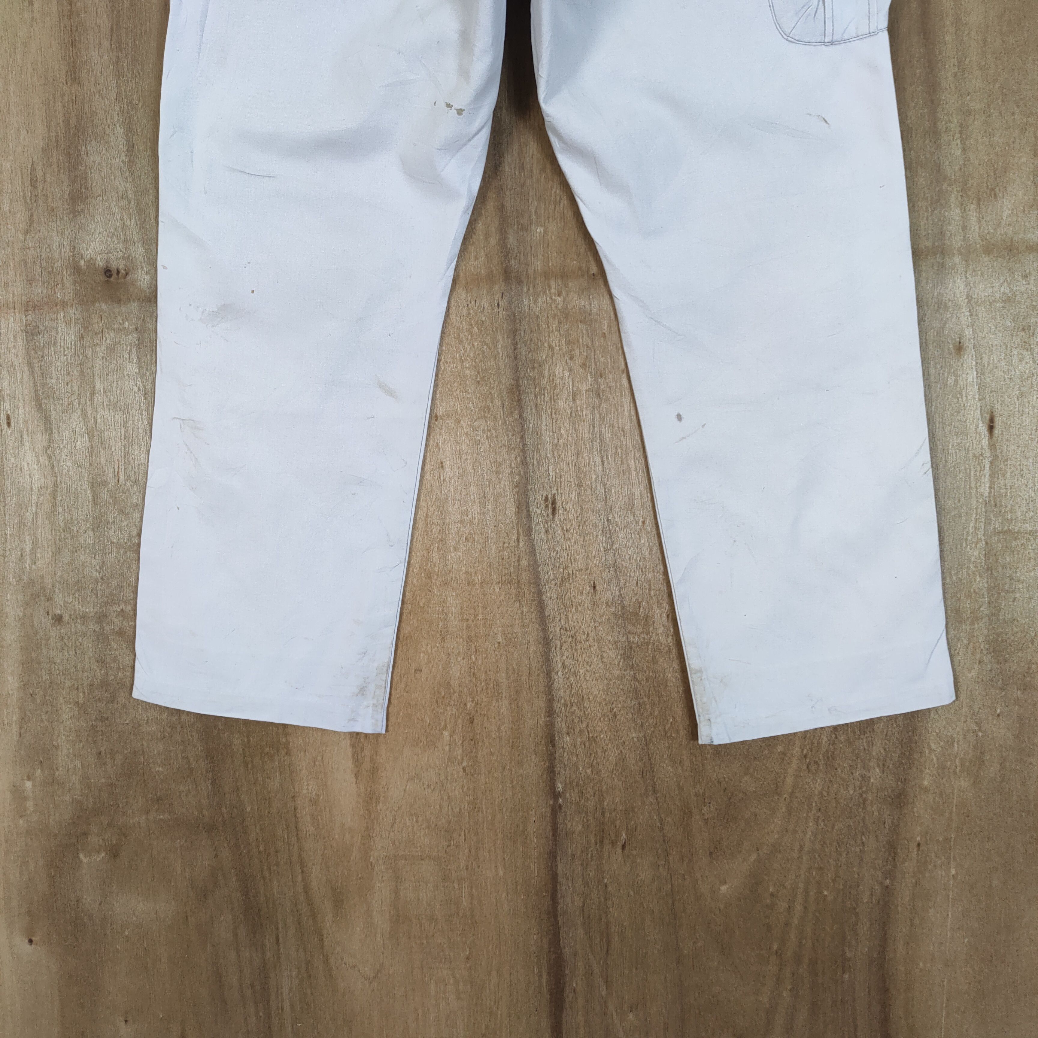 Japanese Brand JAPANESE BRAND DOUBLE KNEE FADED WORKWEAR CARGO PANTS Size US 36 / EU 52 - 9 Thumbnail