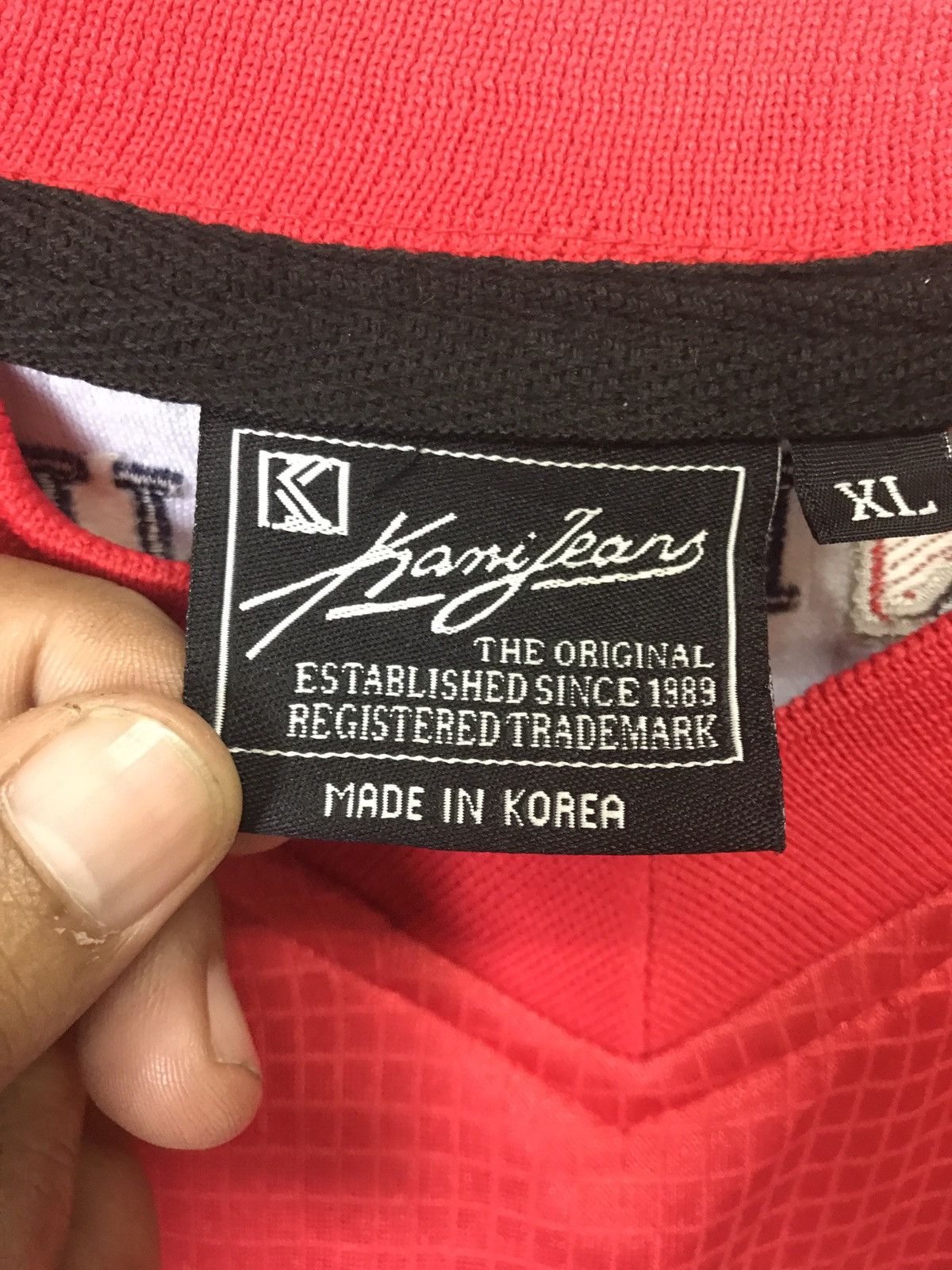 Karl Kani HIP HOP JERSEY BY KARL KANI OVERSIZE DESIGN SPELL OUT Size US L / EU 52-54 / 3 - 3 Thumbnail