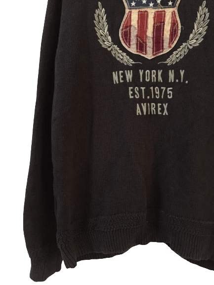 Avirex Vintage Avirex All American Knitwear Jacket Size US XXL / EU 58 / 5 - 3 Thumbnail
