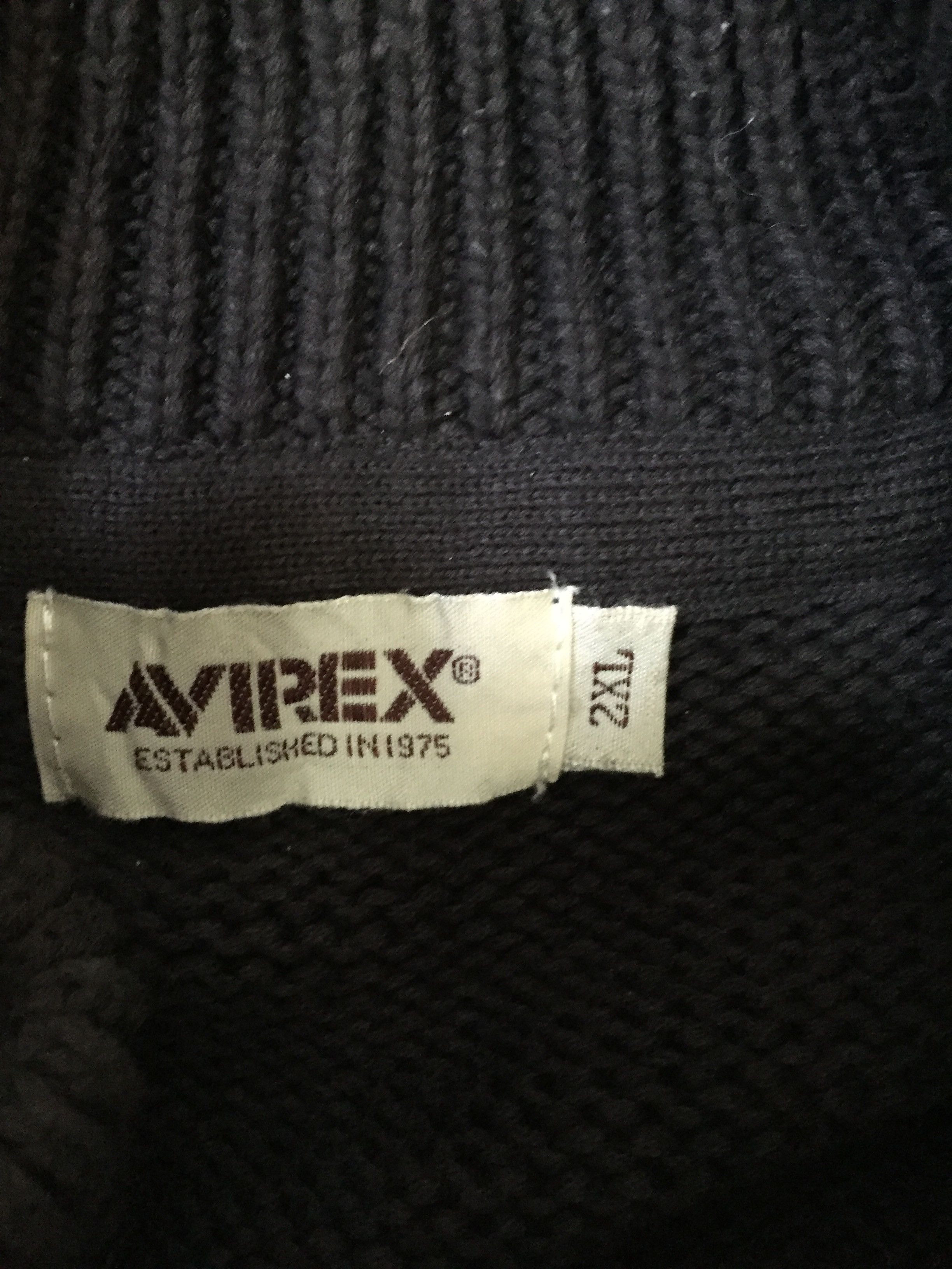 Avirex Vintage Avirex All American Knitwear Jacket Size US XXL / EU 58 / 5 - 10 Thumbnail