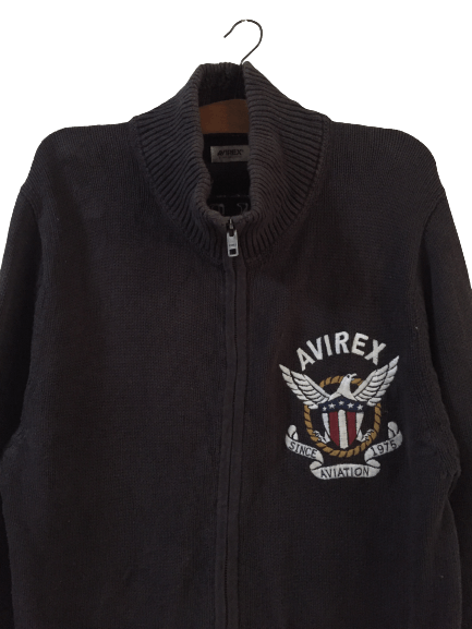 Avirex Vintage Avirex All American Knitwear Jacket Size US XXL / EU 58 / 5 - 8 Thumbnail