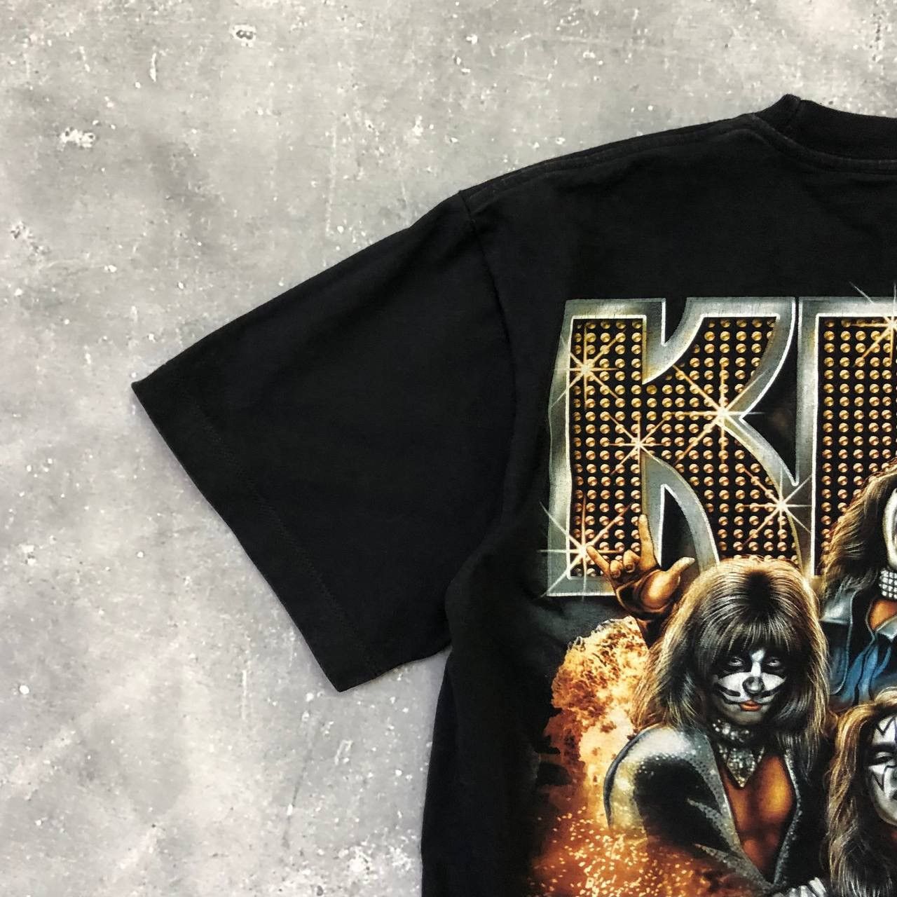 Band Tees Vintage Kiss Band Bootleg T Shirt Black Size M Size US M / EU 48-50 / 2 - 10 Thumbnail