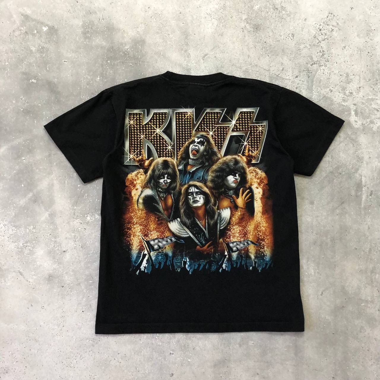 Band Tees Vintage Kiss Band Bootleg T Shirt Black Size M Size US M / EU 48-50 / 2 - 2 Thumbnail