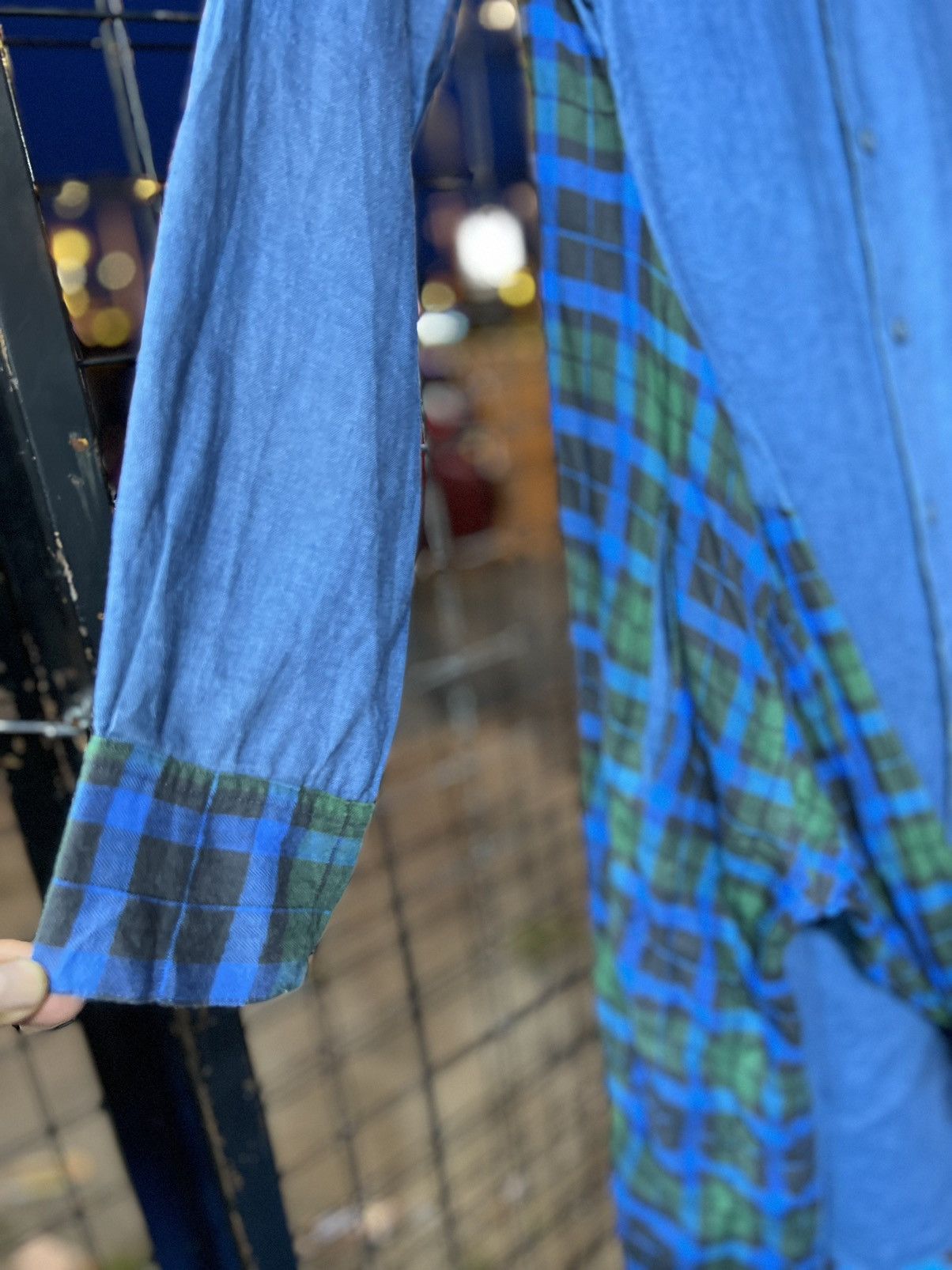 Yohji Yamamoto Yohji Yamamoto regulation tied waist denim dress be sample Size US L / EU 52-54 / 3 - 8 Thumbnail
