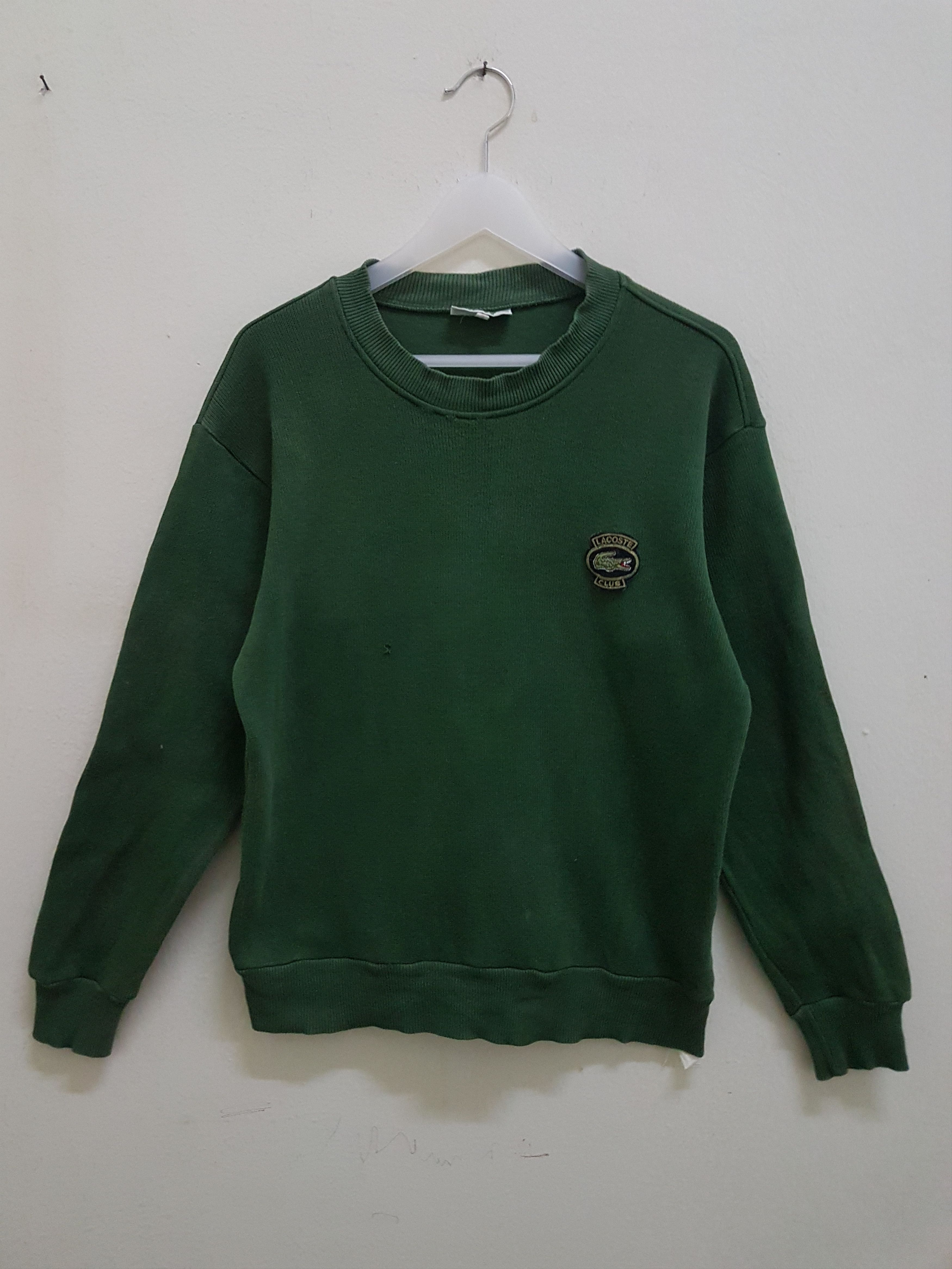 Lacoste × Vintage Vintage Lacoste Sweatshirt Small Logo Pullover Size US M / EU 48-50 / 2 - 1 Thumbnail