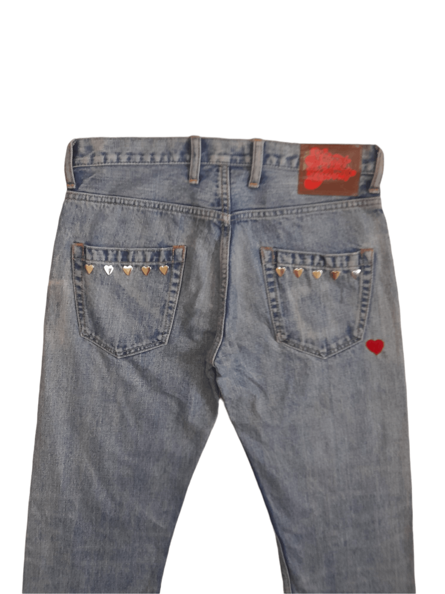 Japanese Brand RNA Sweat & Bloods Distressed Denim Punk (E367) w30 Size US 30 / EU 46 - 7 Thumbnail