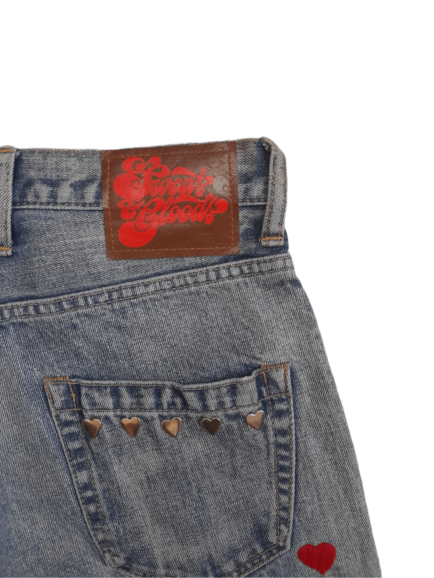 Japanese Brand RNA Sweat & Bloods Distressed Denim Punk (E367) w30 Size US 30 / EU 46 - 8 Thumbnail