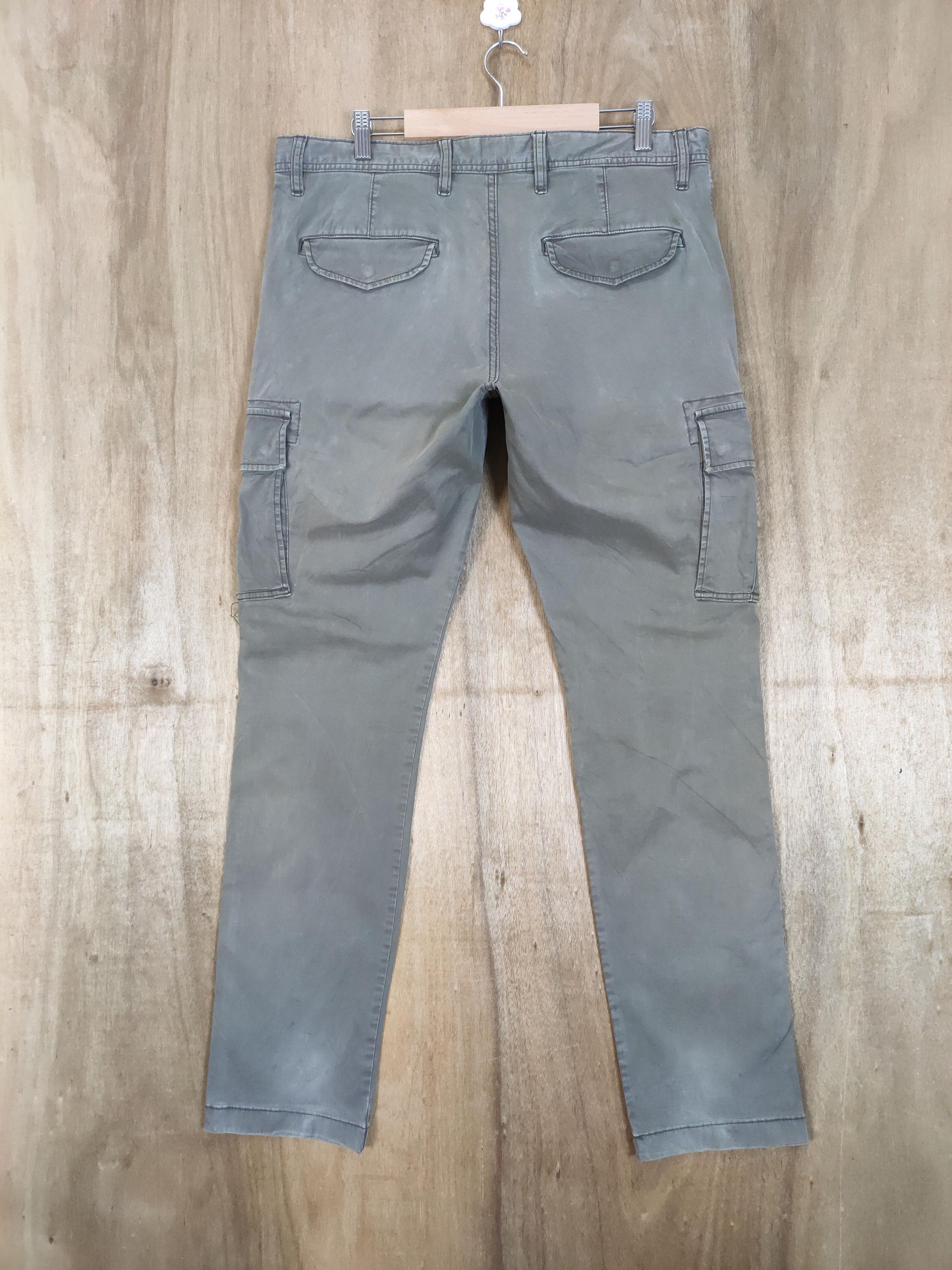 Japanese Brand VINTAGE JAPANESE BRAND FADED SKINNY CARGO PANTS Size US 34 / EU 50 - 7 Thumbnail