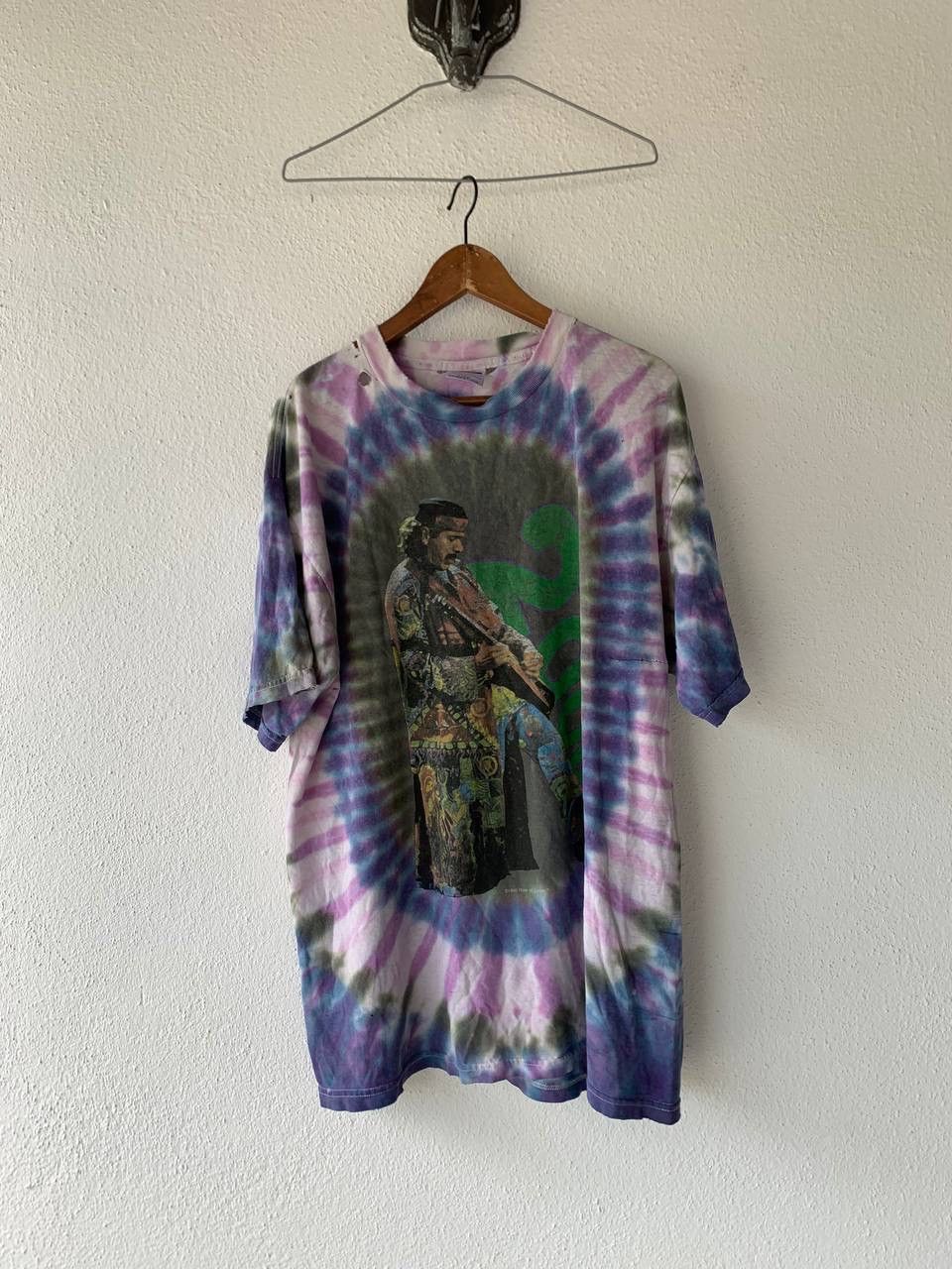 santana tie dye shirt