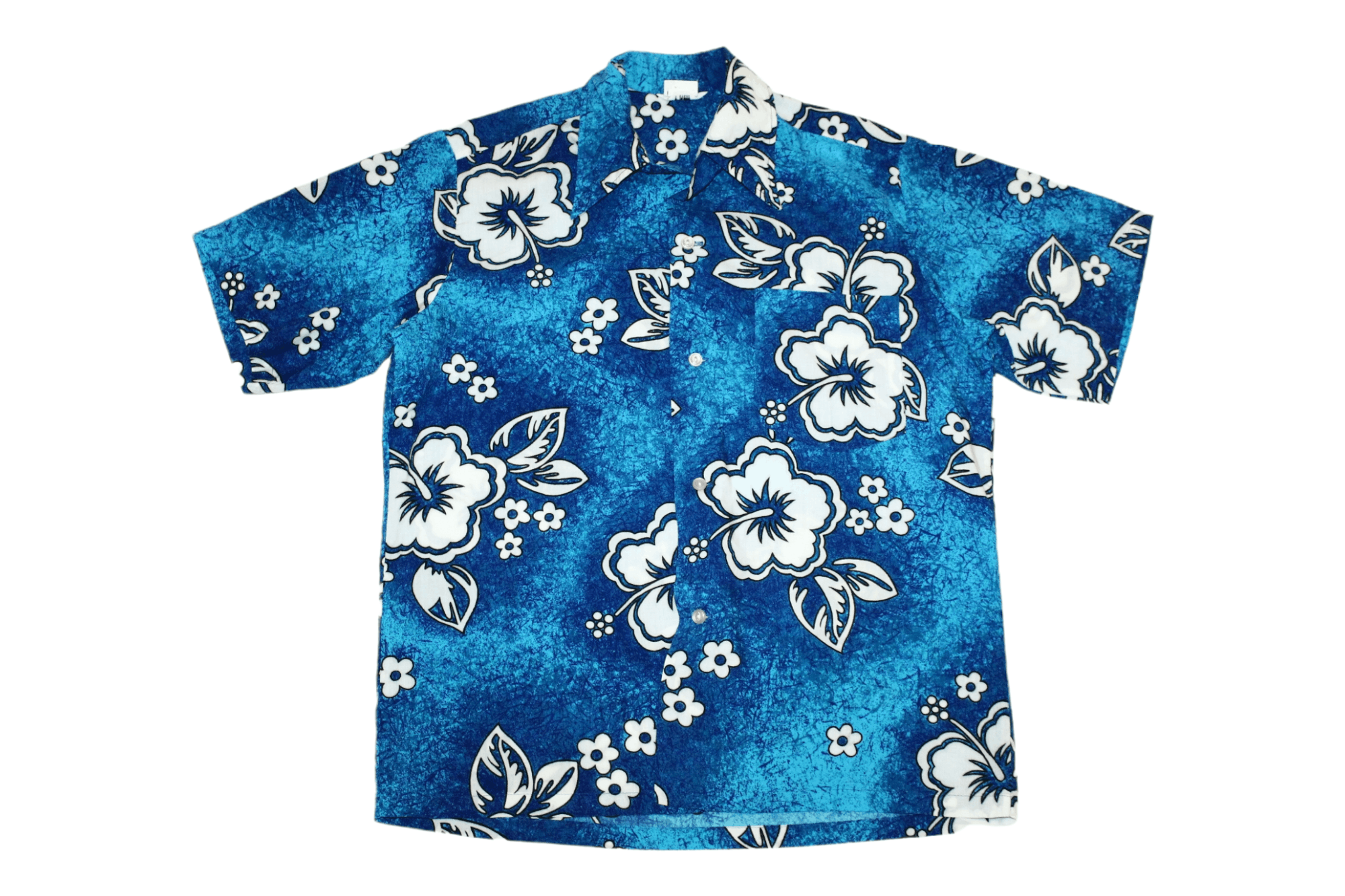 Vintage 70's🔥Satin Classics Floral All over Printed Hawaiian Shirt Size US S / EU 44-46 / 1 - 1 Thumbnail