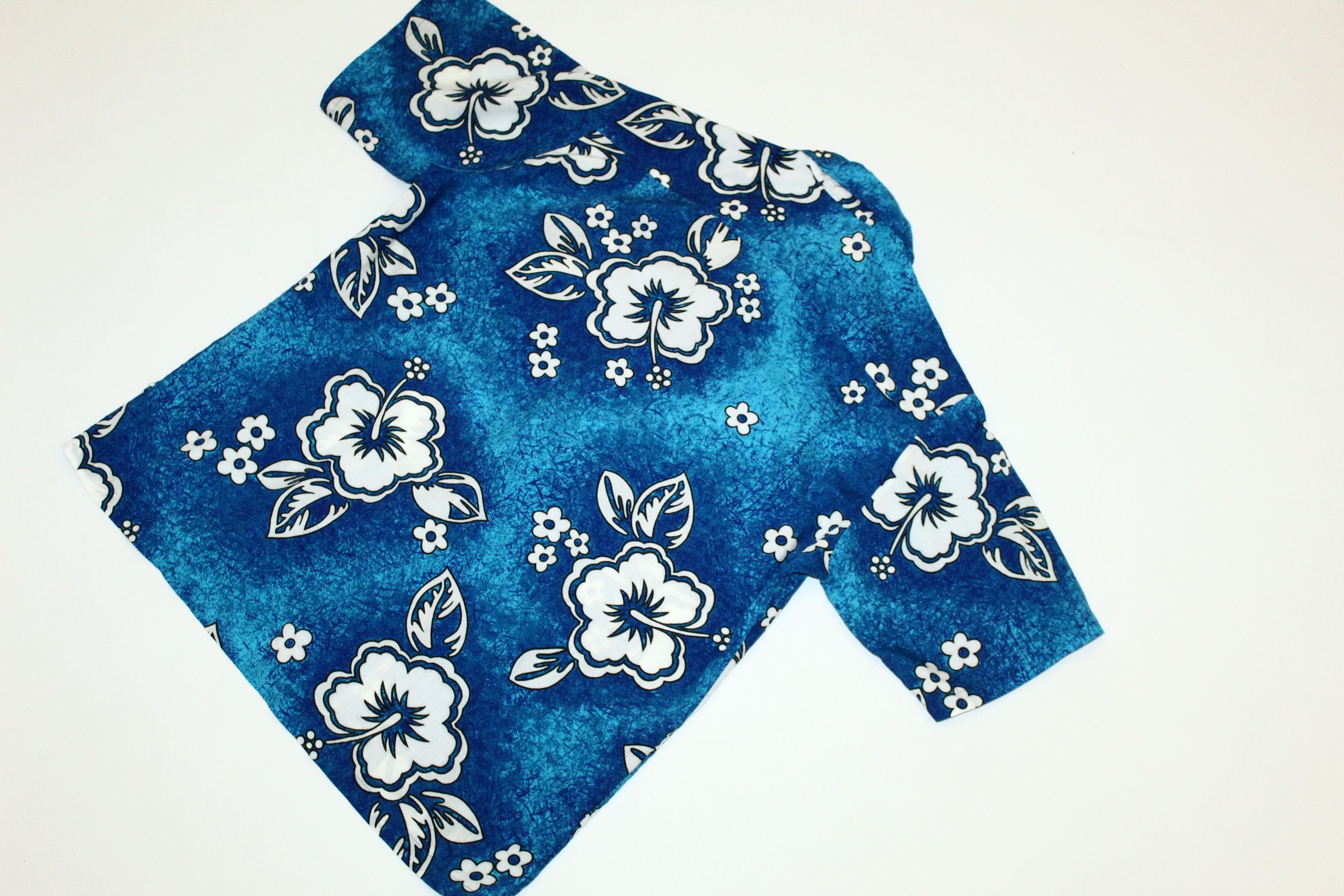 Vintage 70's🔥Satin Classics Floral All over Printed Hawaiian Shirt Size US S / EU 44-46 / 1 - 5 Thumbnail