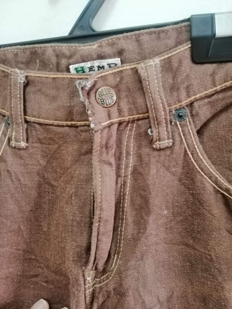 Blue Blue Japan Blue Blue Hemp jeans by HR Market Size US 30 / EU 46 - 4 Thumbnail