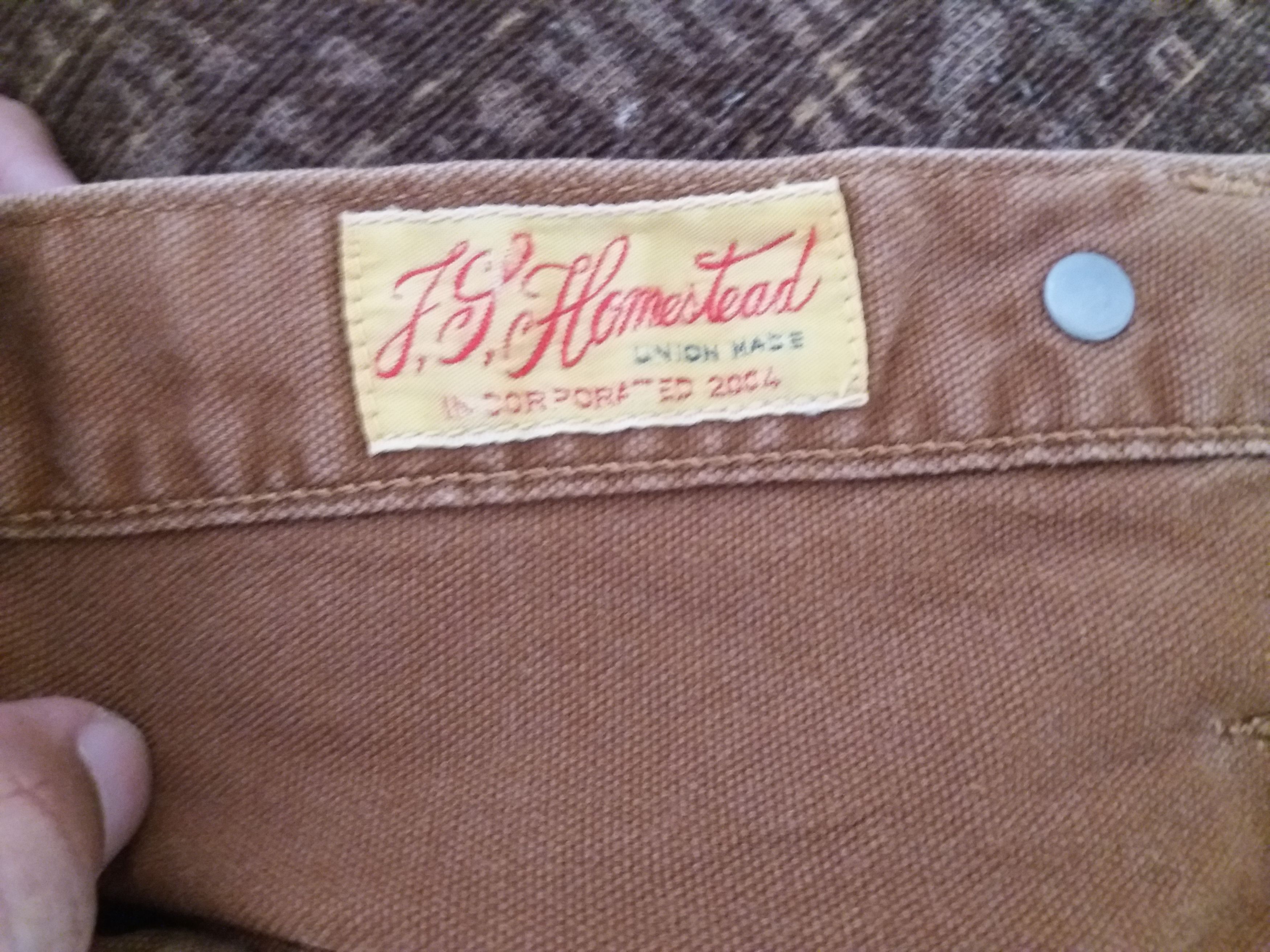 Journal Standard Journal Standard Homestead union made workwear pants Size US 32 / EU 48 - 6 Thumbnail