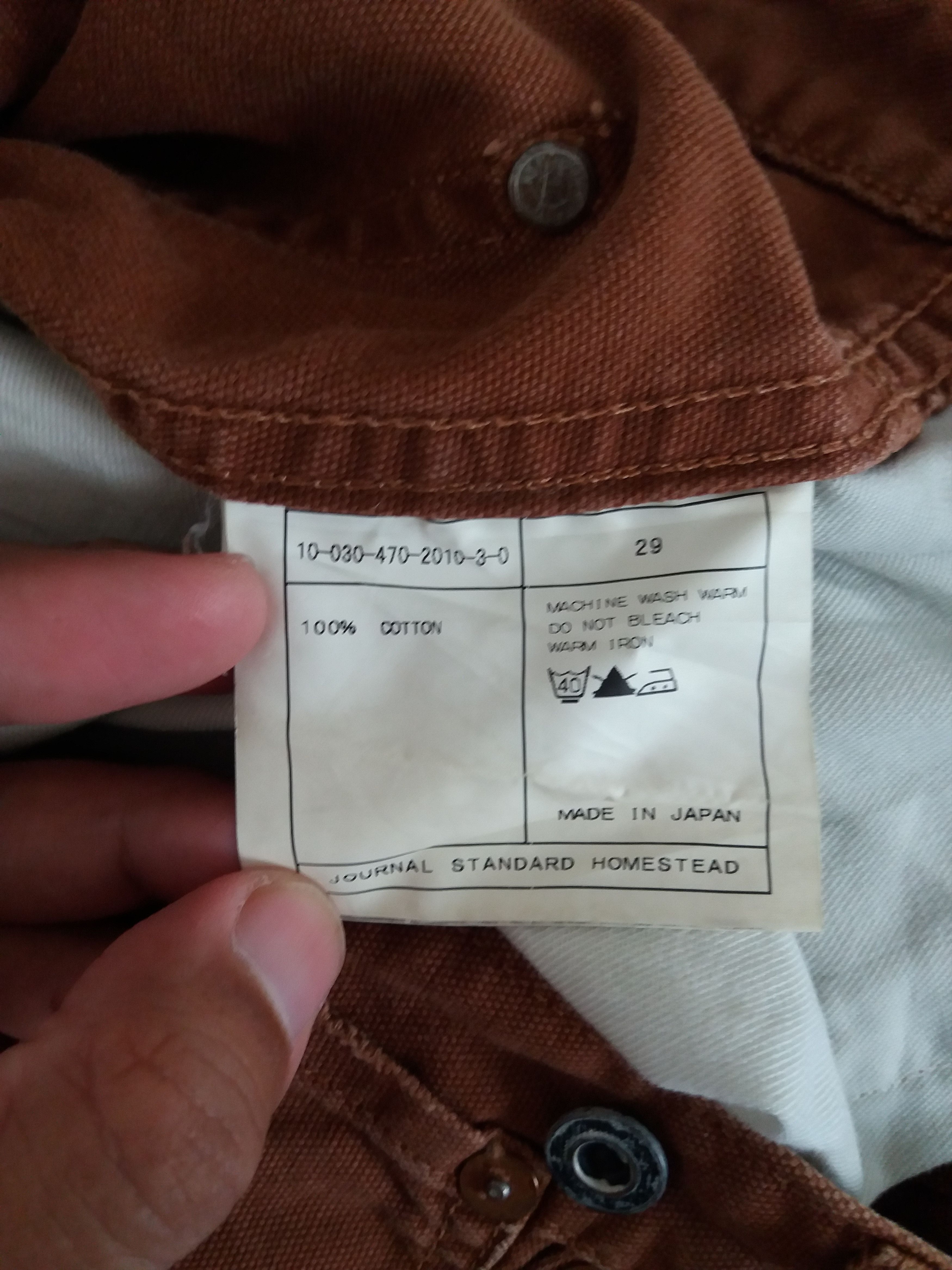 Journal Standard Journal Standard Homestead union made workwear pants Size US 32 / EU 48 - 7 Thumbnail
