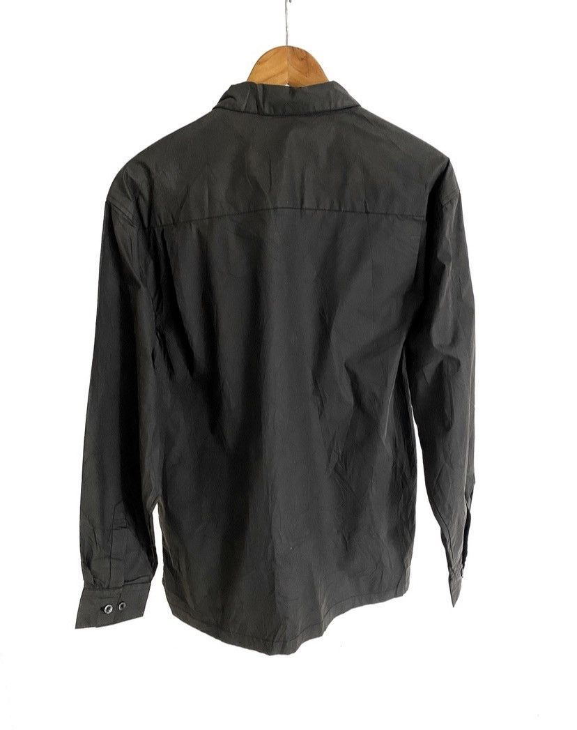 Japanese Brand Dj Honda satin shirt full black colour nice designer Size US L / EU 52-54 / 3 - 2 Thumbnail