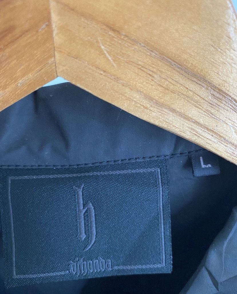 Japanese Brand Dj Honda satin shirt full black colour nice designer Size US L / EU 52-54 / 3 - 5 Thumbnail