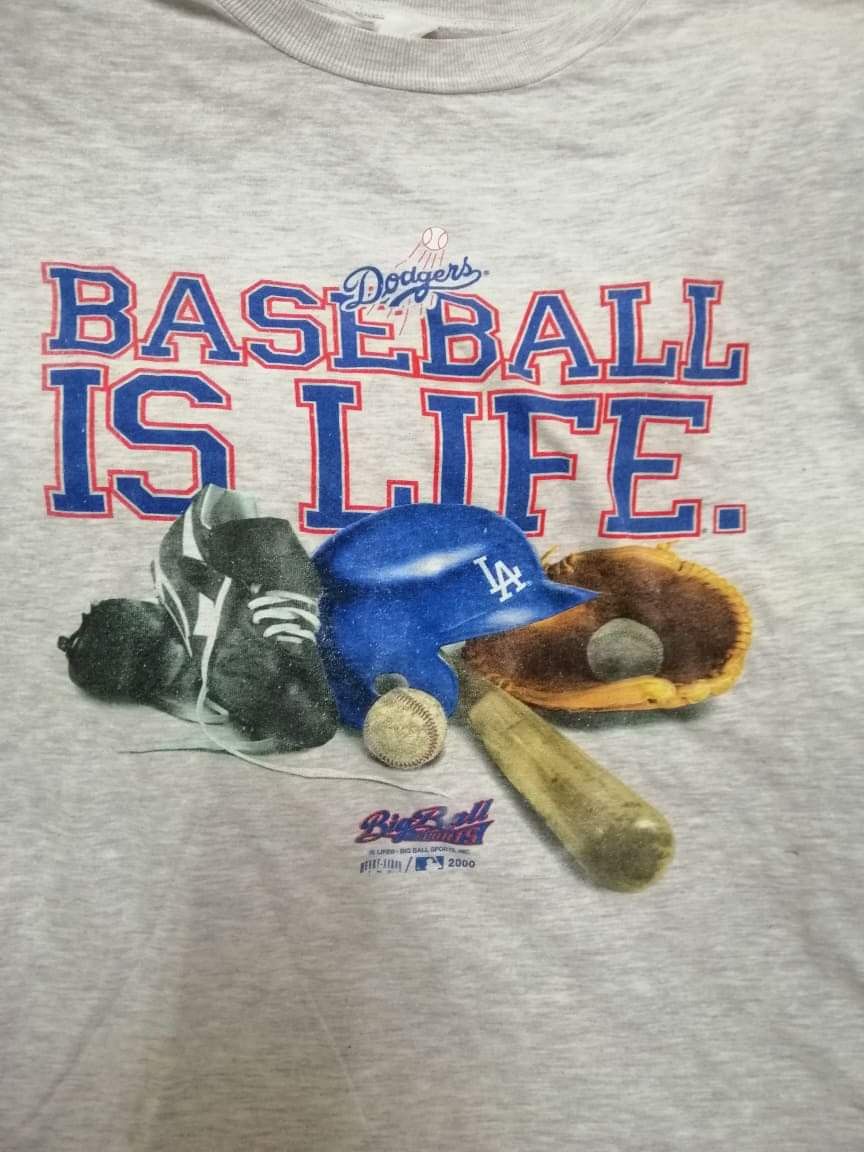 MLB Vintage LA Dodgers MLB Baseball is Life Size US XL / EU 56 / 4 - 3 Thumbnail