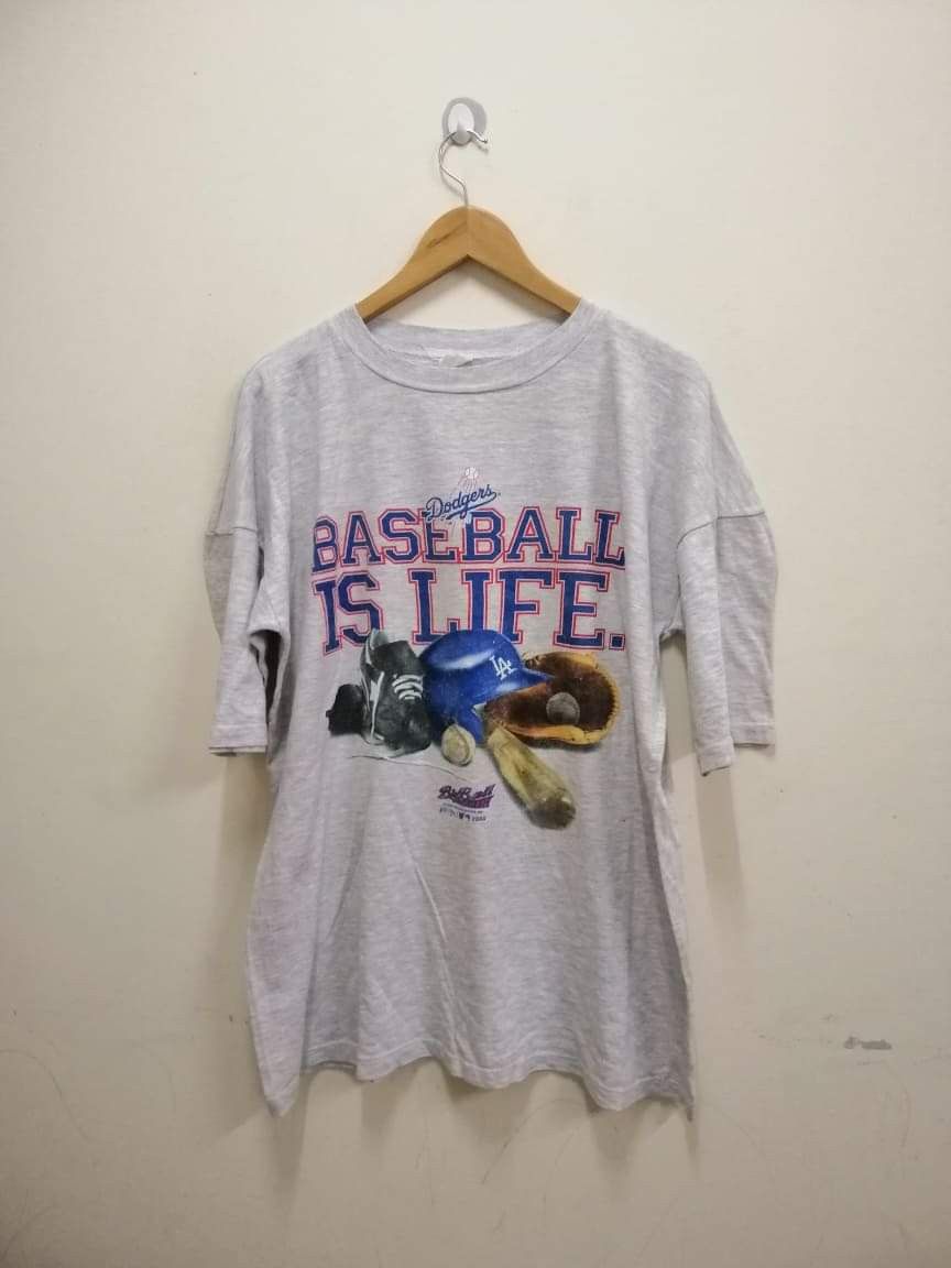 MLB Vintage LA Dodgers MLB Baseball is Life Size US XL / EU 56 / 4 - 1 Thumbnail