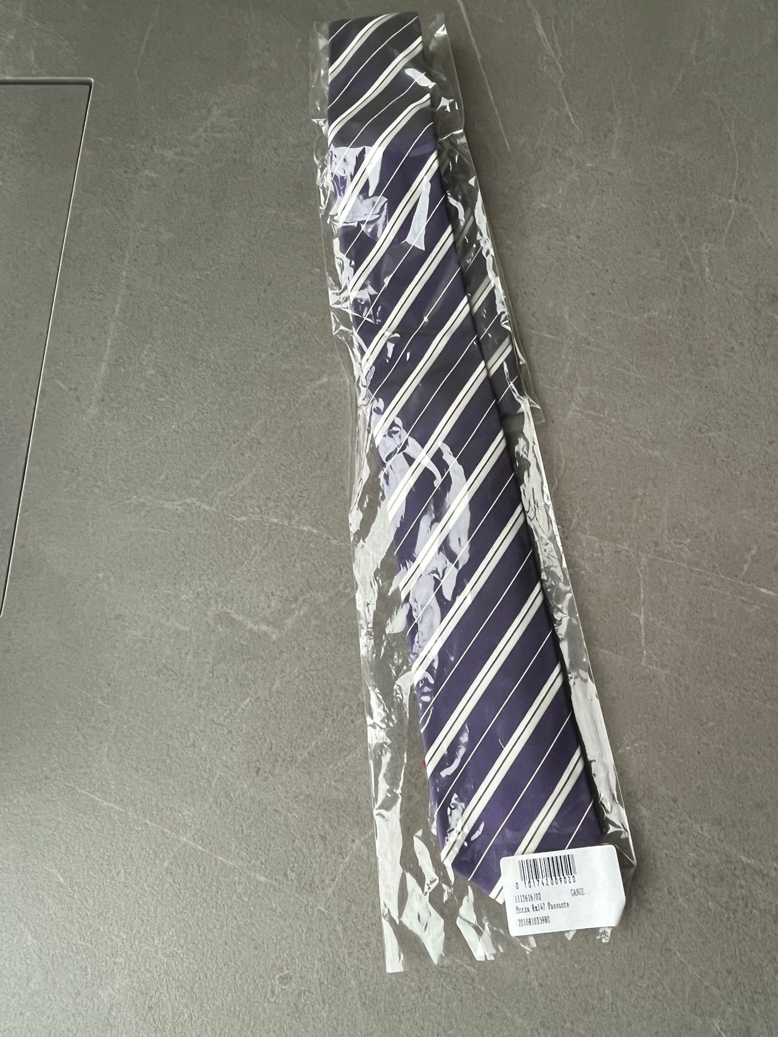 Altea Altea Milano Italy Made Mens Stripe Silk Neck Tie Preppy Size ONE SIZE - 4 Thumbnail