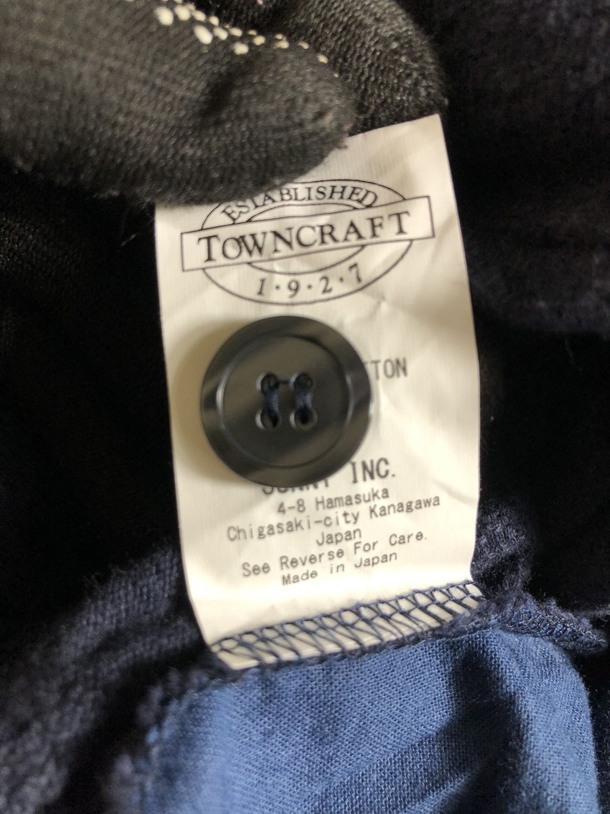 Towncraft × Vintage Vintage 60s Towncraft shirt double pocket Size US L / EU 52-54 / 3 - 6 Thumbnail