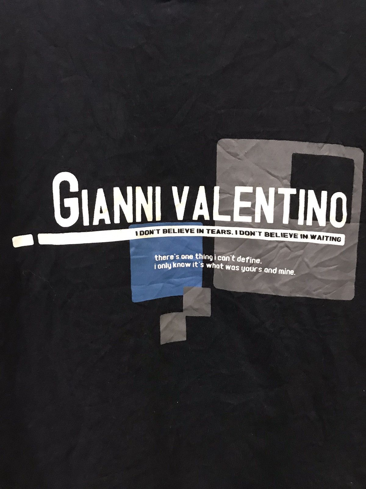 Valentino GIANNI VALENTINO Spell Out Logo Shirt Size US M / EU 48-50 / 2 - 4 Thumbnail