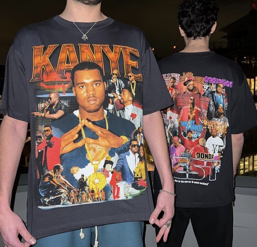Marino Morwood Marino Morwood Kanye West Rap Tee Size US L / EU 52-54 / 3 - 4 Thumbnail