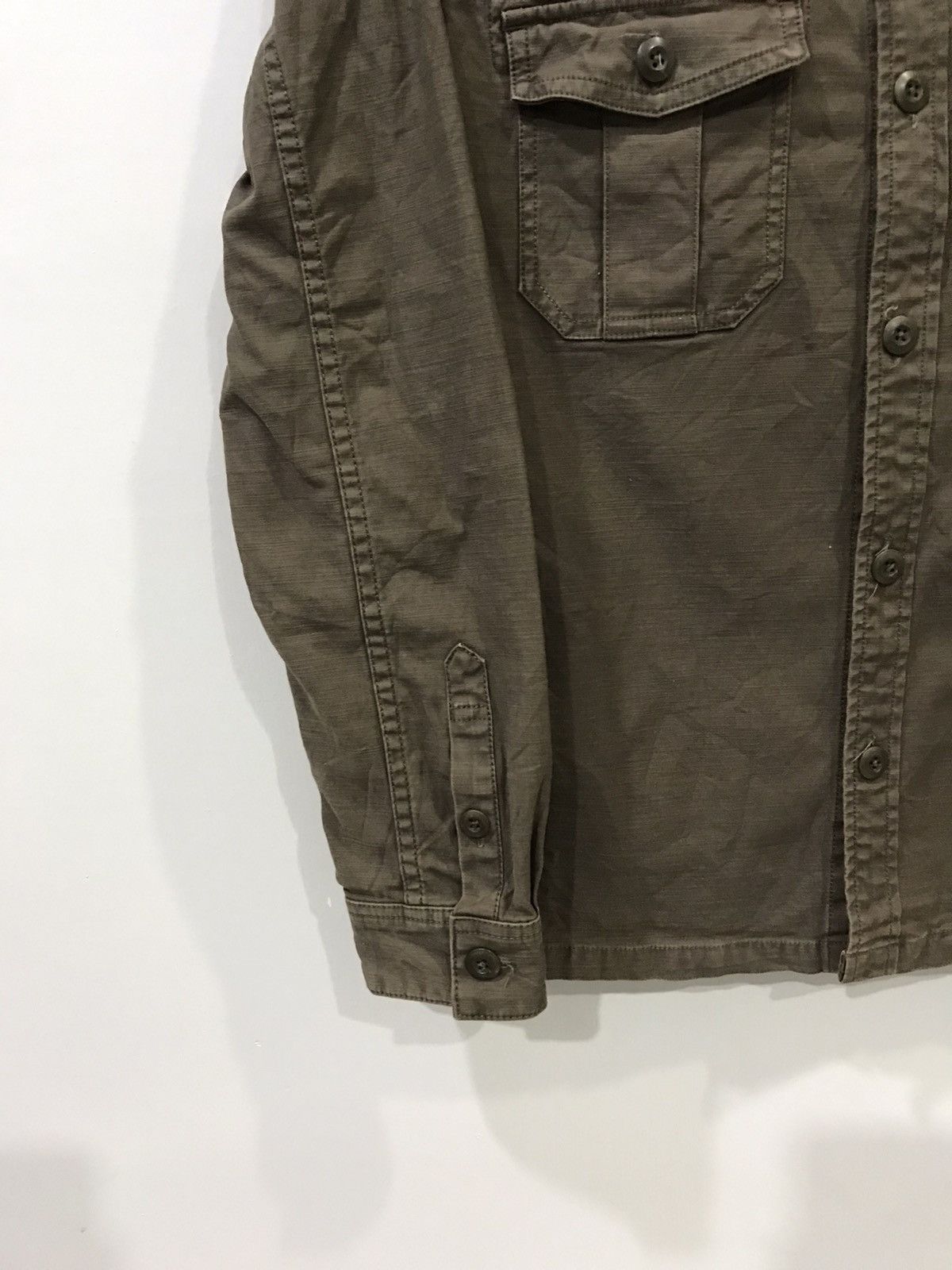 Japanese Brand × NANO universe NANO UNIVERSE Japan Military Shirt Size US M / EU 48-50 / 2 - 6 Thumbnail