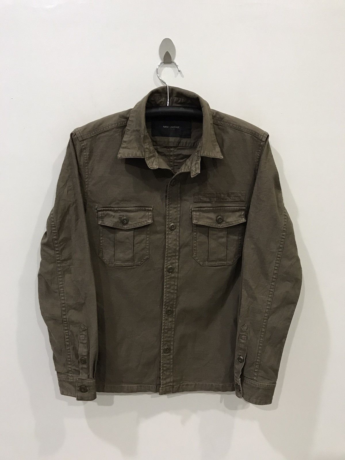 NANO UNIVERSE Japan Military Shirt