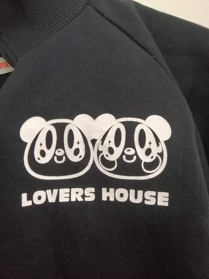 Lovers House zipper jacket by Super Lover Japan