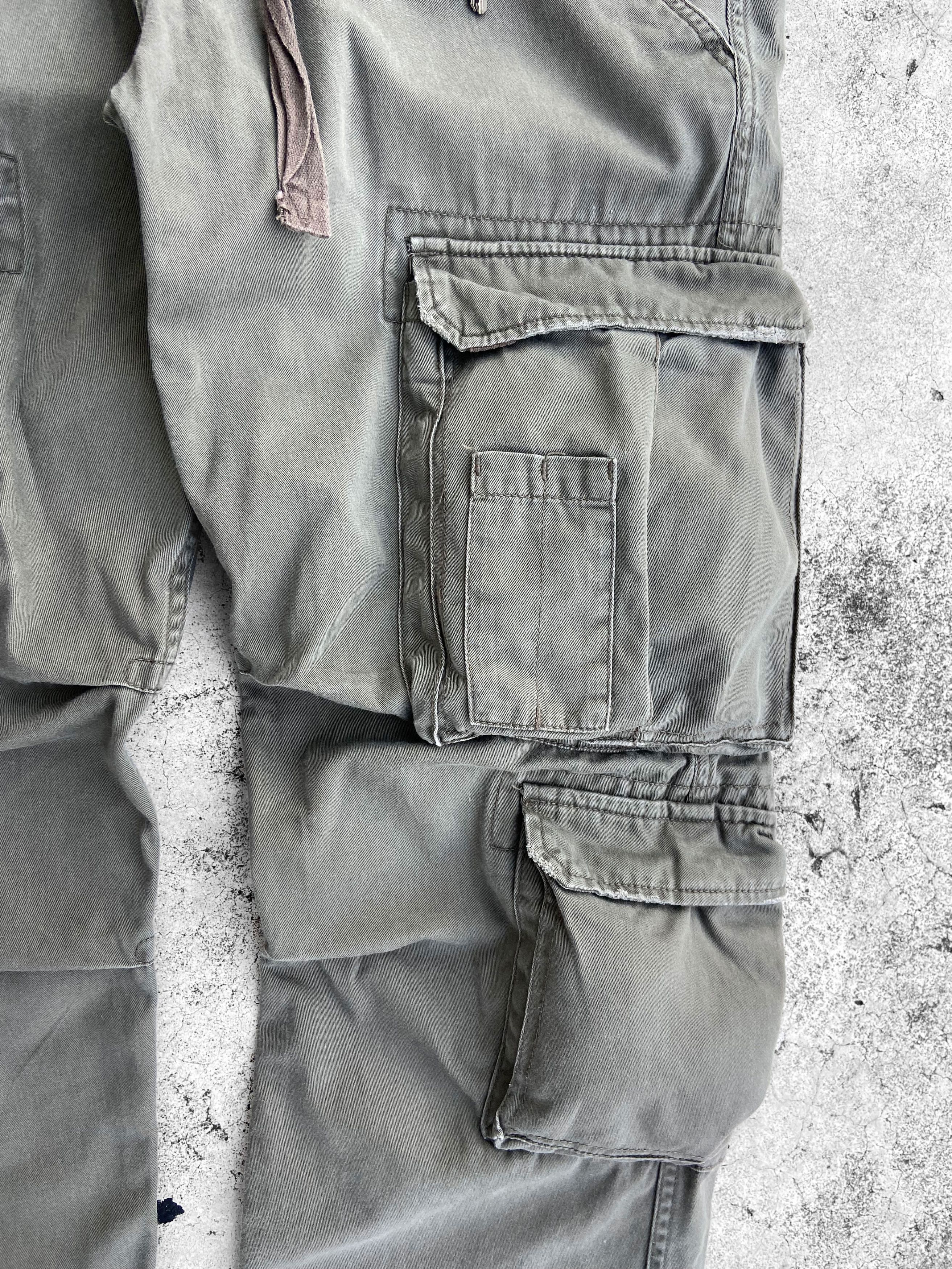 Japanese Brand Real Crush Clothing Japanese Multipocket Cargo Pants Size US 32 / EU 48 - 9 Thumbnail