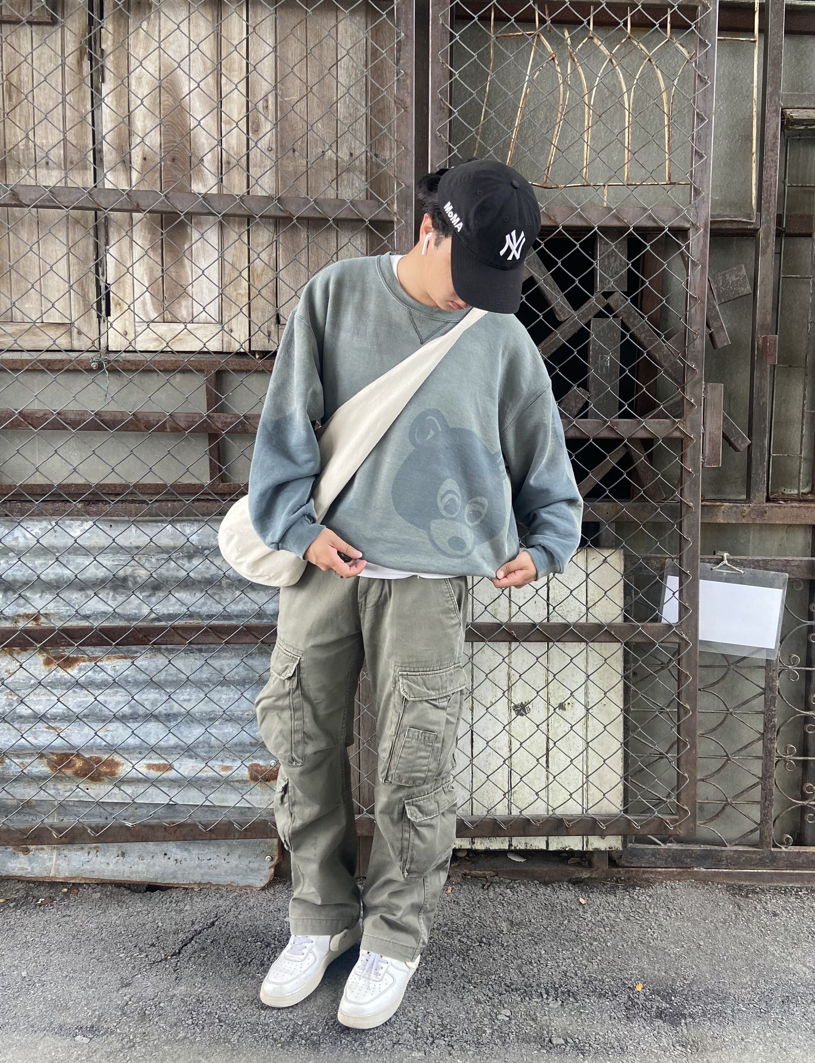 Japanese Brand Real Crush Clothing Japanese Multipocket Cargo Pants Size US 32 / EU 48 - 8 Thumbnail
