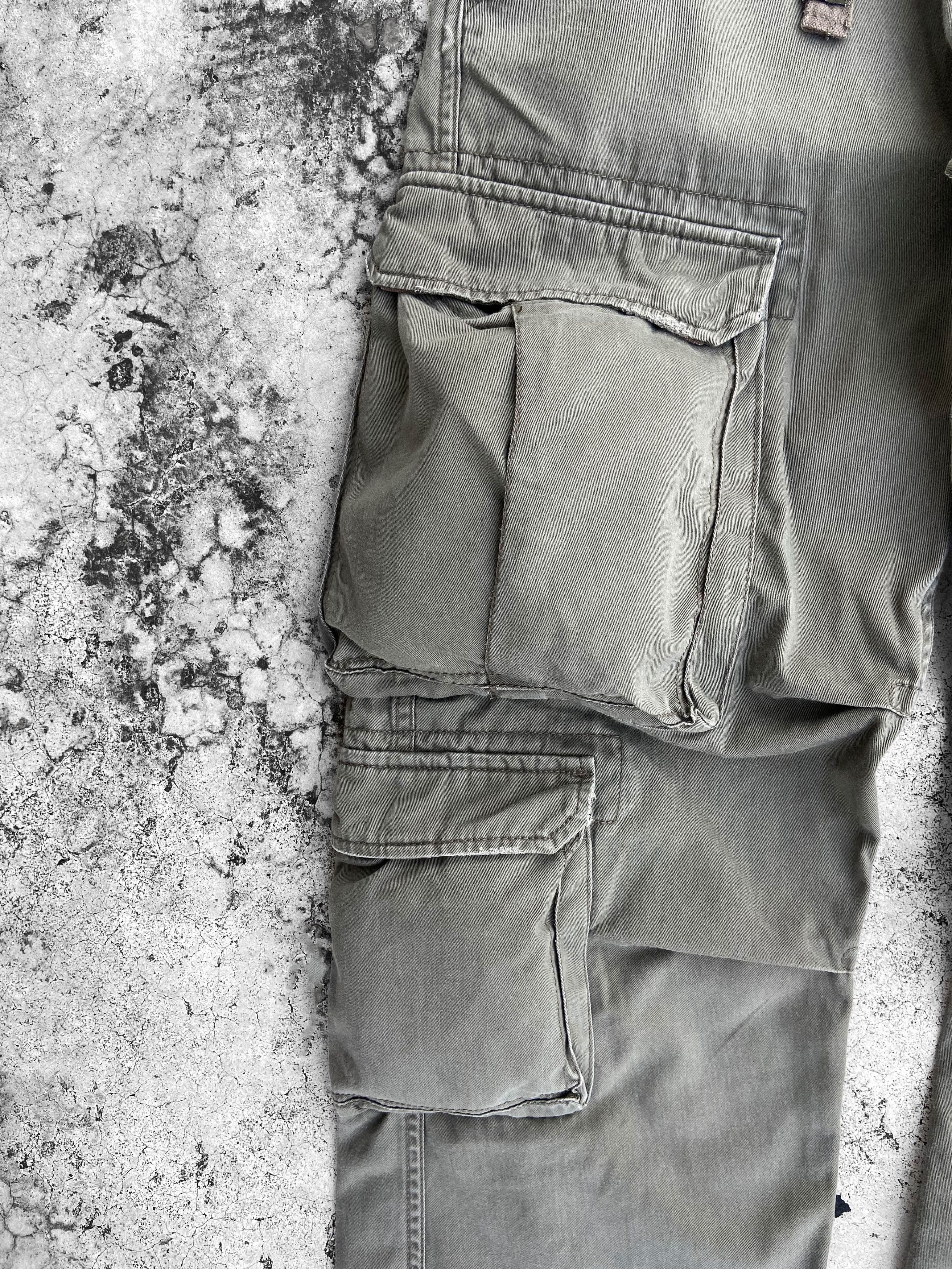 Japanese Brand Real Crush Clothing Japanese Multipocket Cargo Pants Size US 32 / EU 48 - 6 Thumbnail