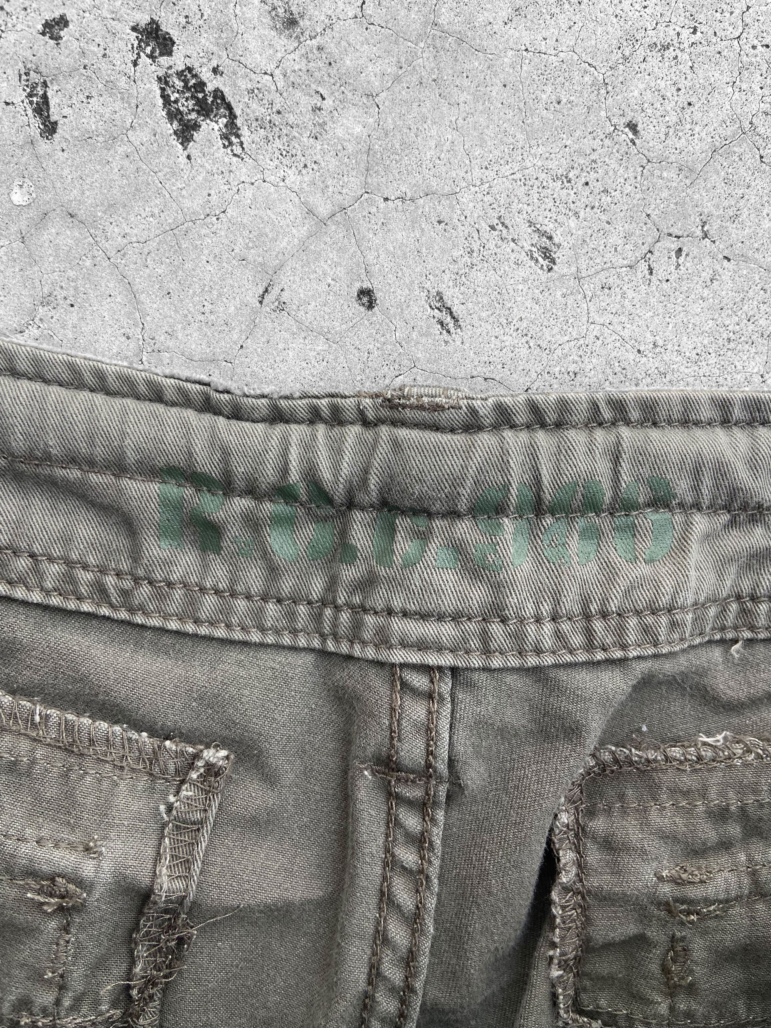 Japanese Brand Real Crush Clothing Japanese Multipocket Cargo Pants Size US 32 / EU 48 - 20 Thumbnail