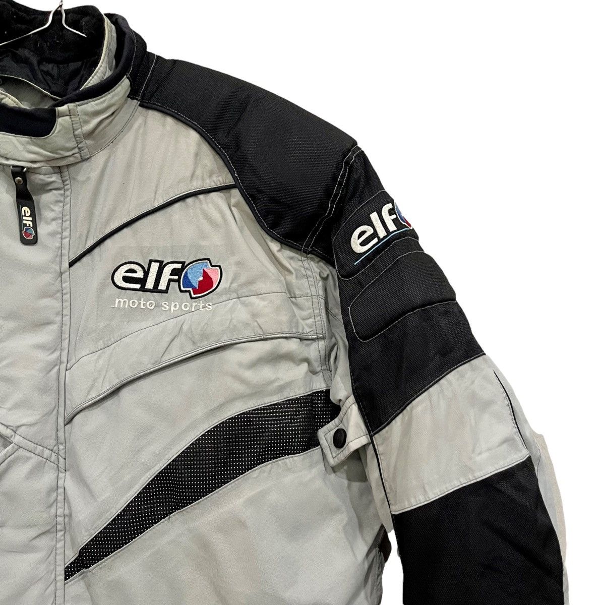 Vintage Vintage ELF Motorsport Riding Motorcycle Jacket Size US L / EU 52-54 / 3 - 8 Thumbnail