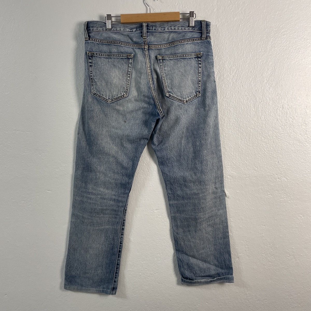 Japanese Brand Vintage Japanese Designer Distressed Selvedge Denim Jeans Size US 35 - 8 Thumbnail