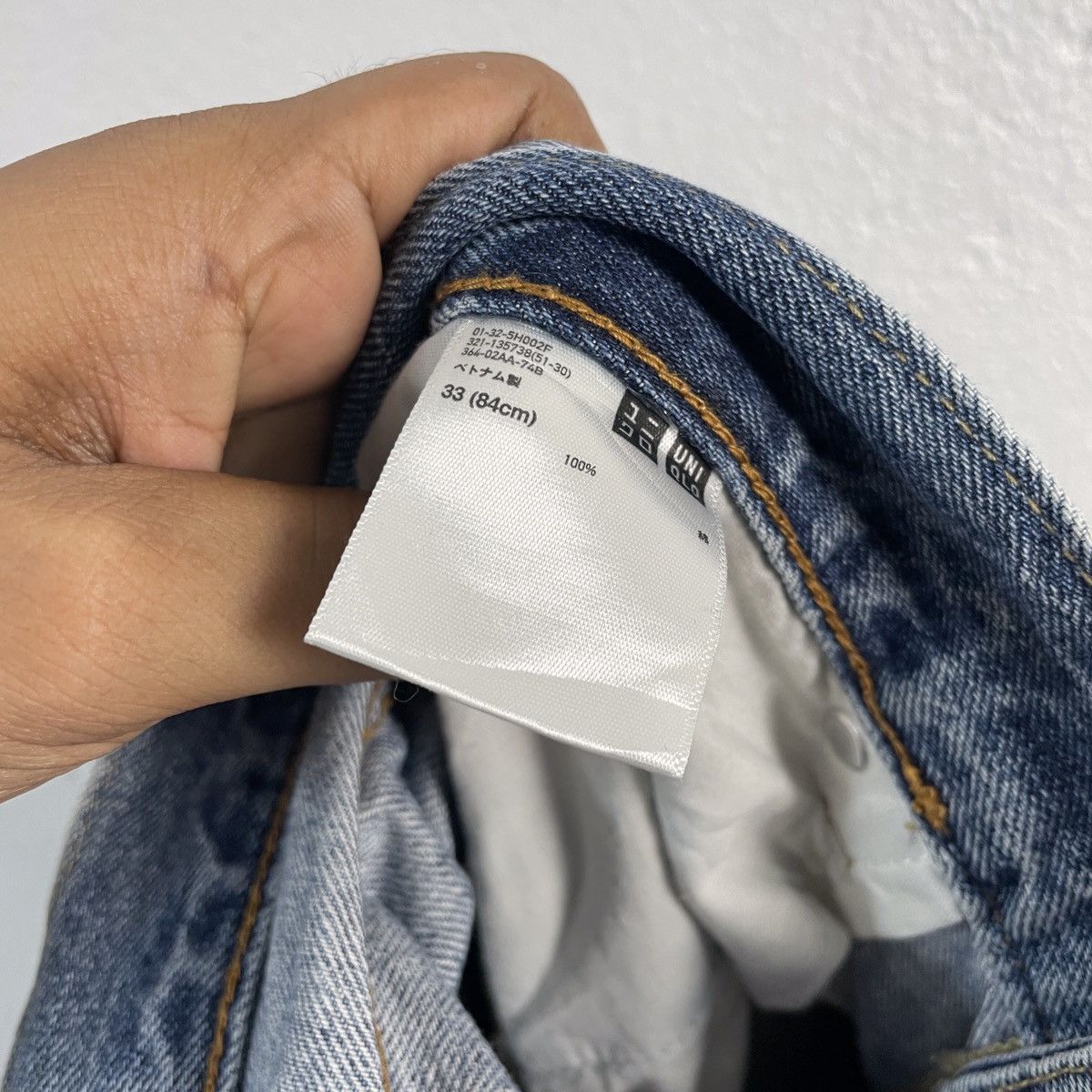 Japanese Brand Vintage Japanese Designer Distressed Selvedge Denim Jeans Size US 35 - 6 Thumbnail