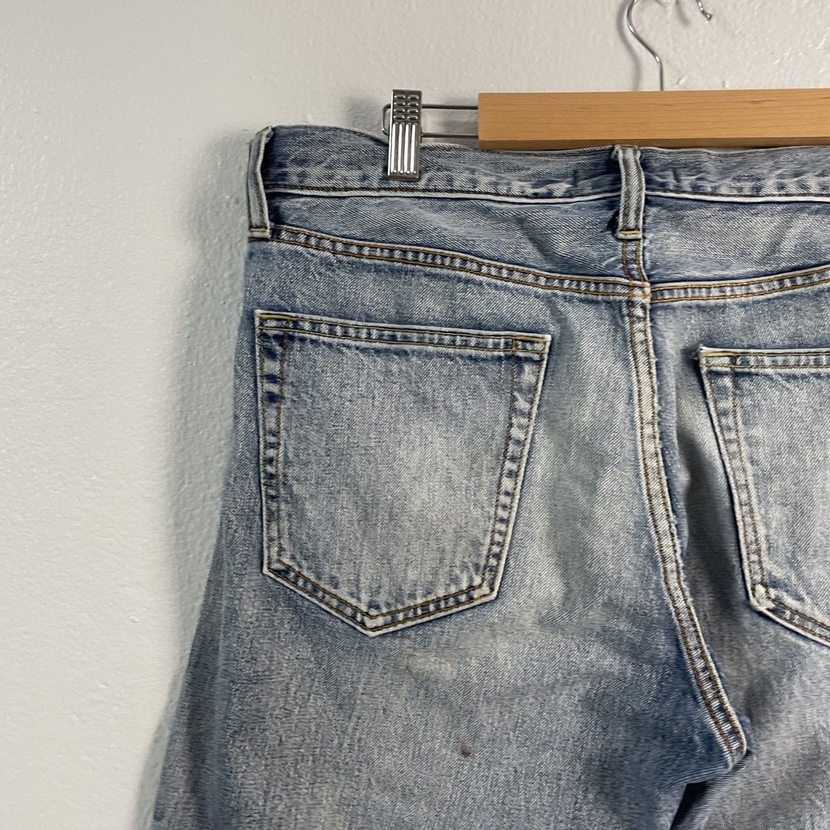 Japanese Brand Vintage Japanese Designer Distressed Selvedge Denim Jeans Size US 35 - 10 Thumbnail