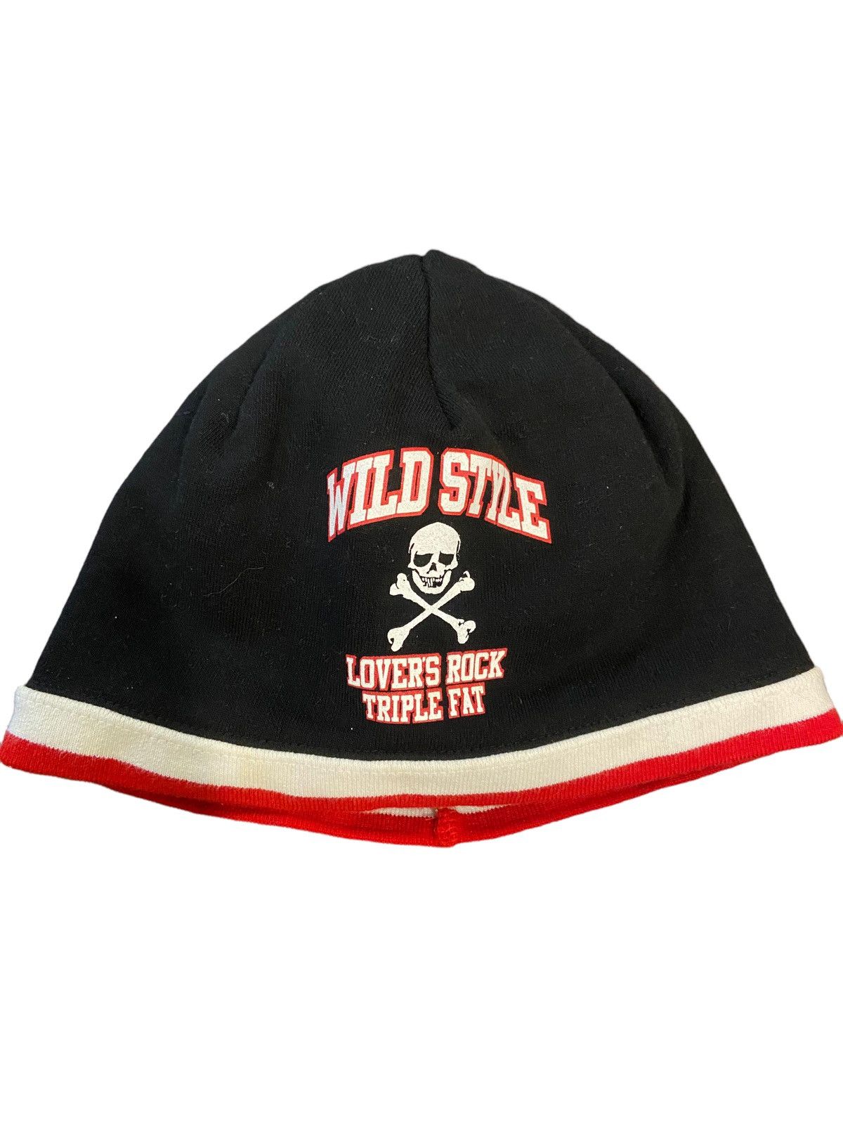 Hysteric Glamour GRAIL🔥OG Lovers Rock 💀 Wild State Two Layer Beanie Hat Size ONE SIZE - 3 Thumbnail