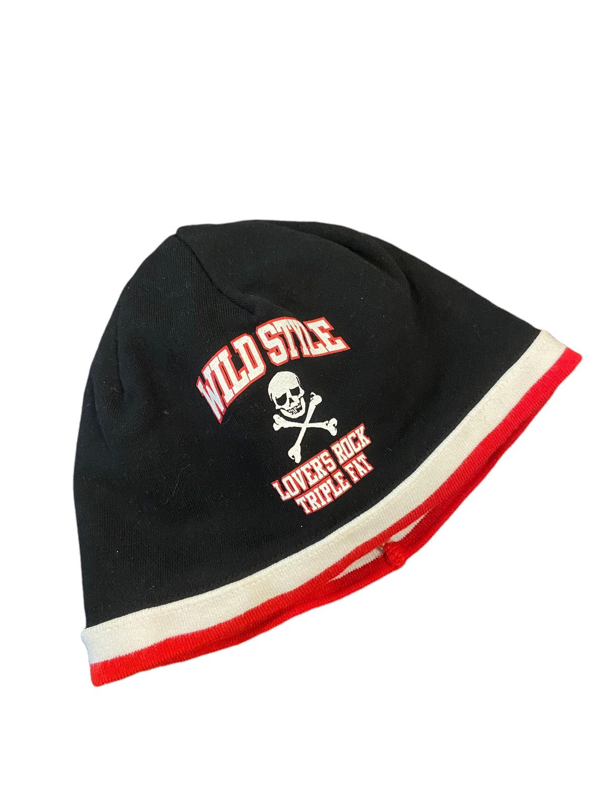 Hysteric Glamour GRAIL🔥OG Lovers Rock 💀 Wild State Two Layer Beanie Hat Size ONE SIZE - 1 Thumbnail