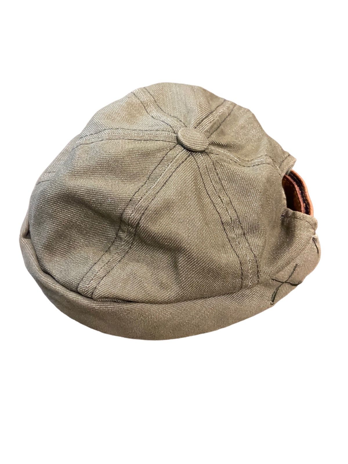 BETON CIRE GRAIL🔥Beton Sire 🇫🇷 Bonnet Docker Miki Beige Sand Size ONE SIZE - 5 Thumbnail