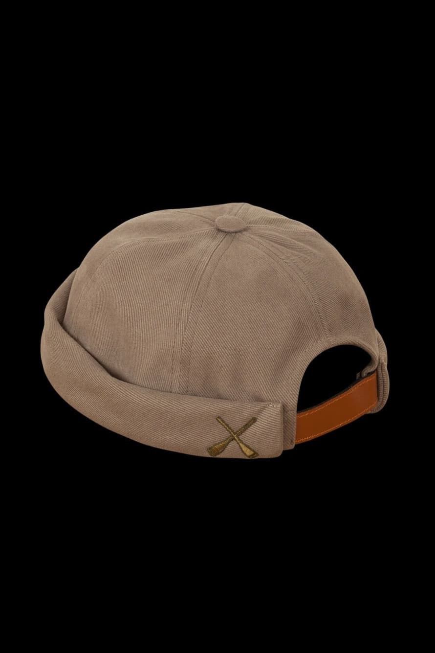 BETON CIRE GRAIL🔥Beton Sire 🇫🇷 Bonnet Docker Miki Beige Sand Size ONE SIZE - 1 Thumbnail