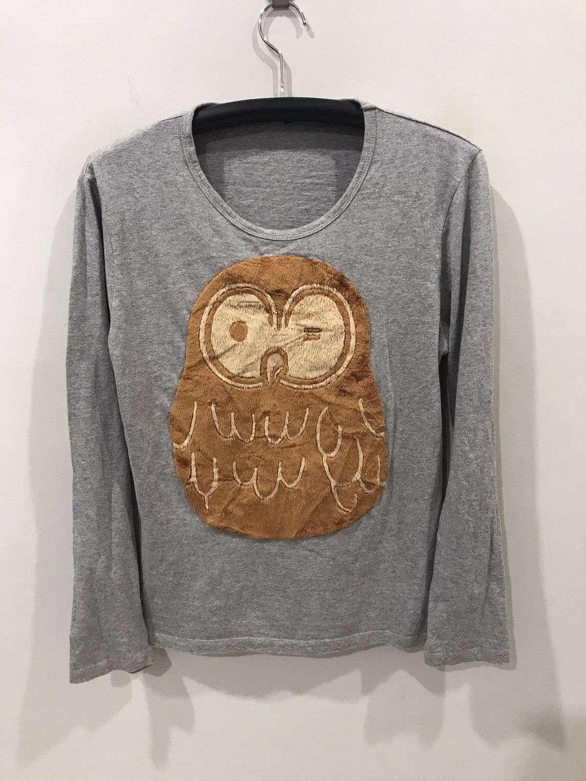 Designer × Frapbois FRAPBOIS Japan Big Owl Logo Long Sleeve Shirt Size US S / EU 44-46 / 1 - 1 Thumbnail