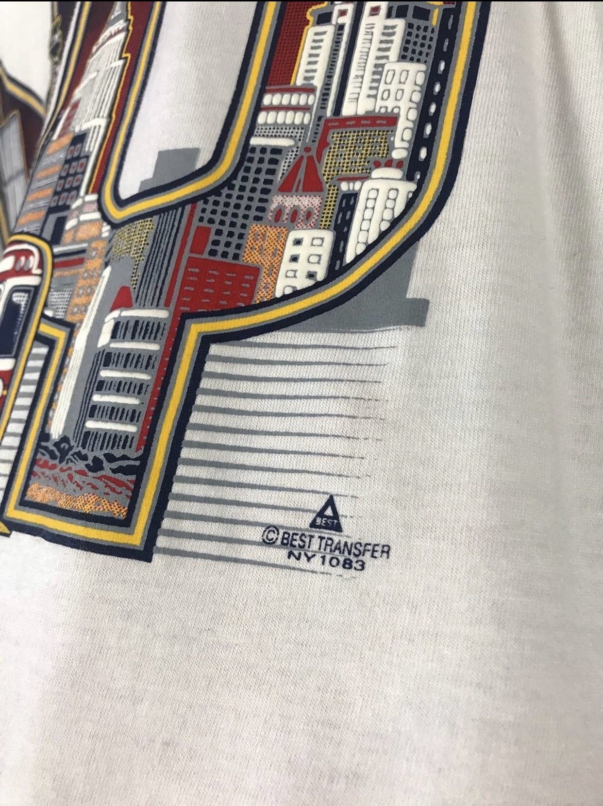 Vintage NY New York USA other streetwear vintage tee Size US L / EU 52-54 / 3 - 4 Thumbnail