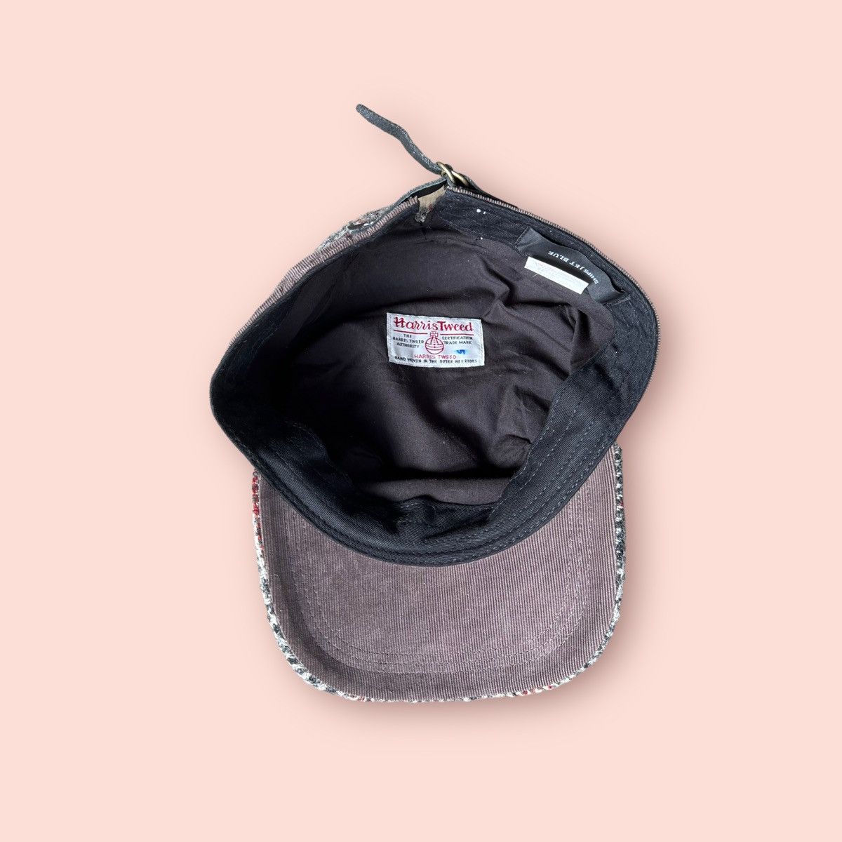 Harris Tweed × Ships Jet Blue HARRIS TWEED X SHIPS JET BLUE TWEED CORDUROY PATROL ARMY HAT Size ONE SIZE - 12 Thumbnail