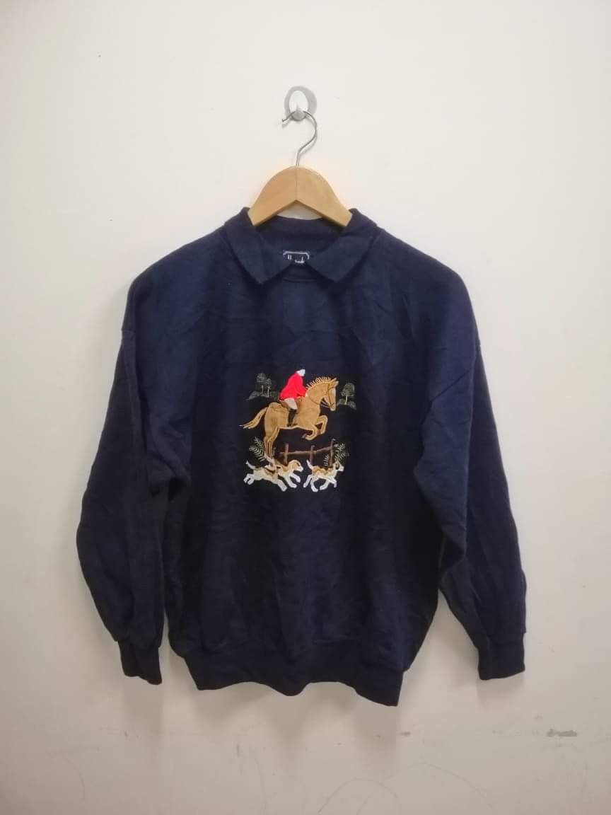 Harrods Vintage Rare Harrods Knightbridge sweatshirts Size US M / EU 48-50 / 2 - 1 Thumbnail