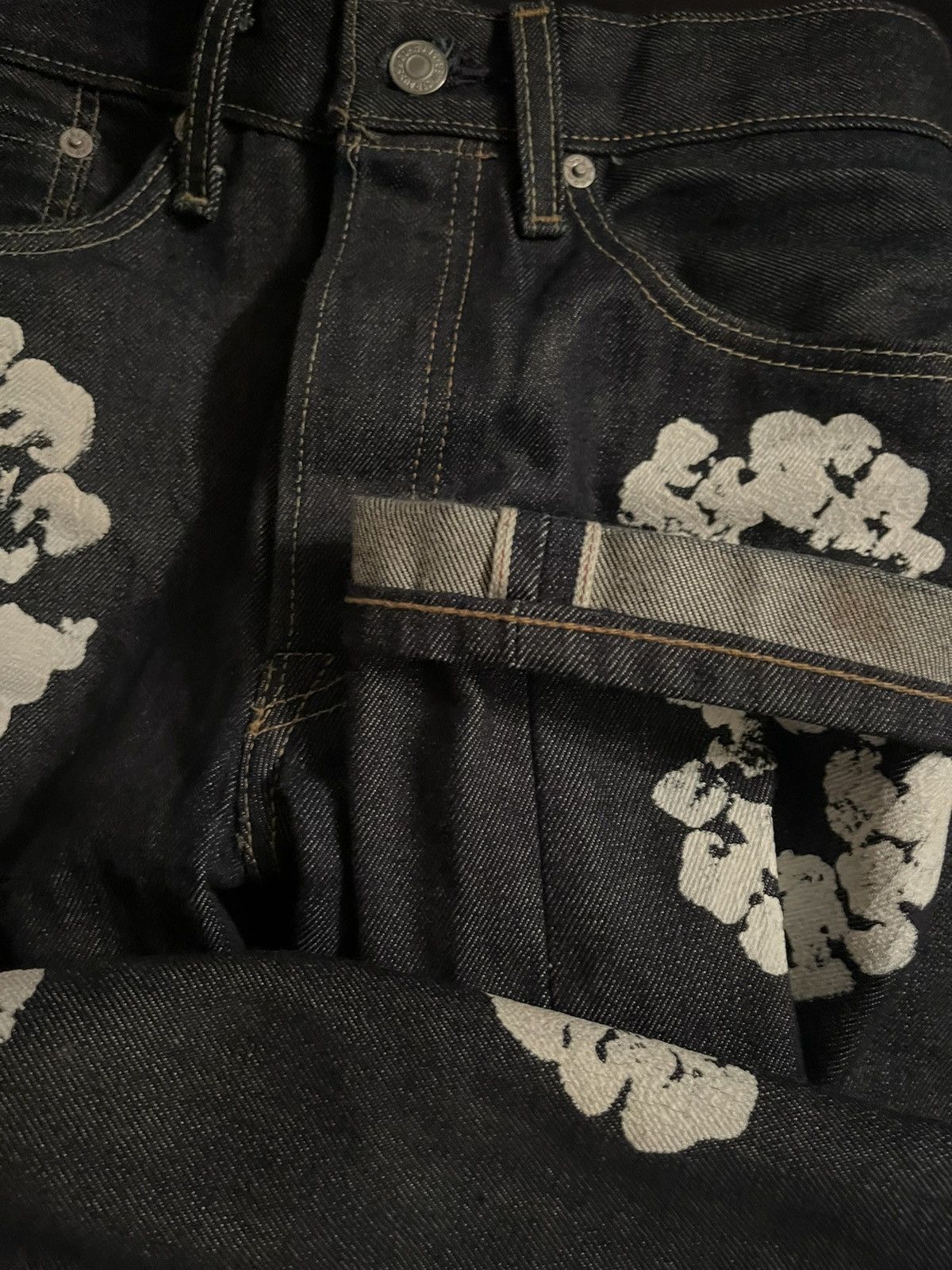 DENIM TEARS × Levi's Denim Tears Selvedge Raw Wreath 29 Size US 29 - 5 Thumbnail